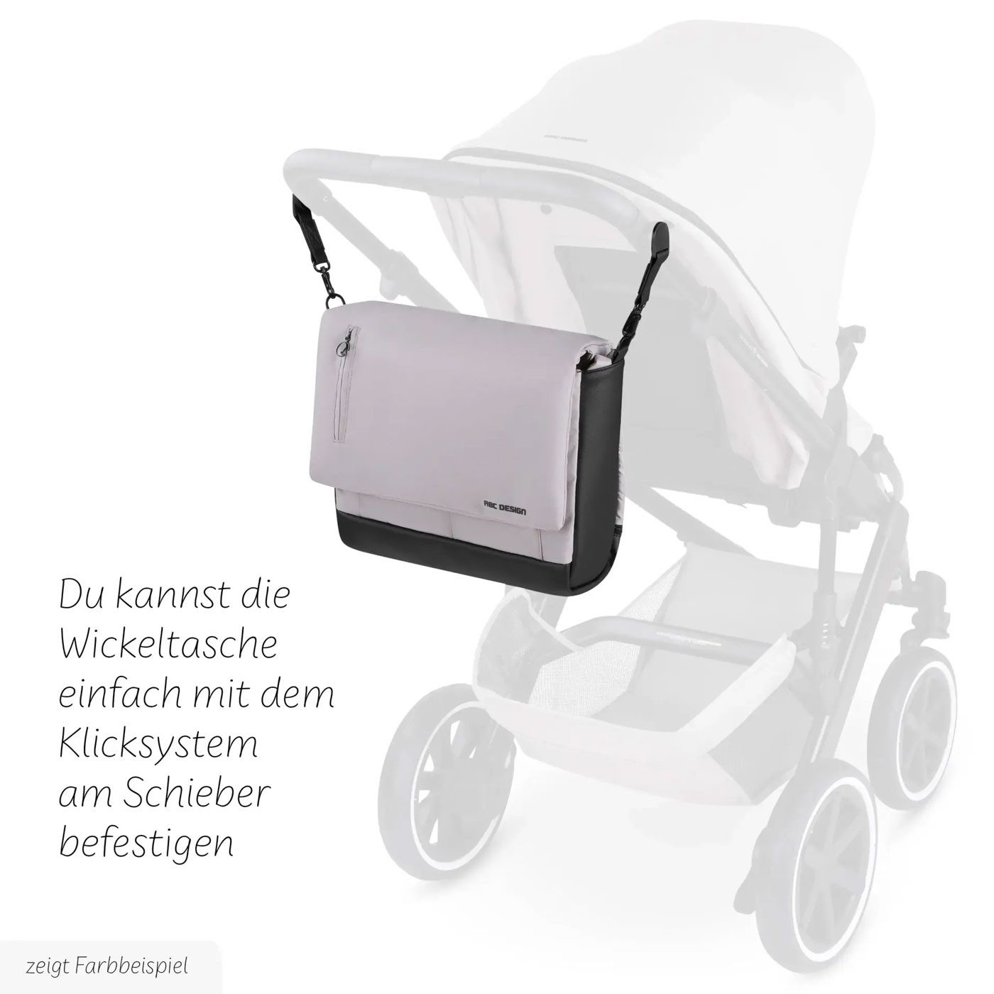 ABC Design Wickeltasche ABC Design Wickeltasche Urban, Farbe: Coal