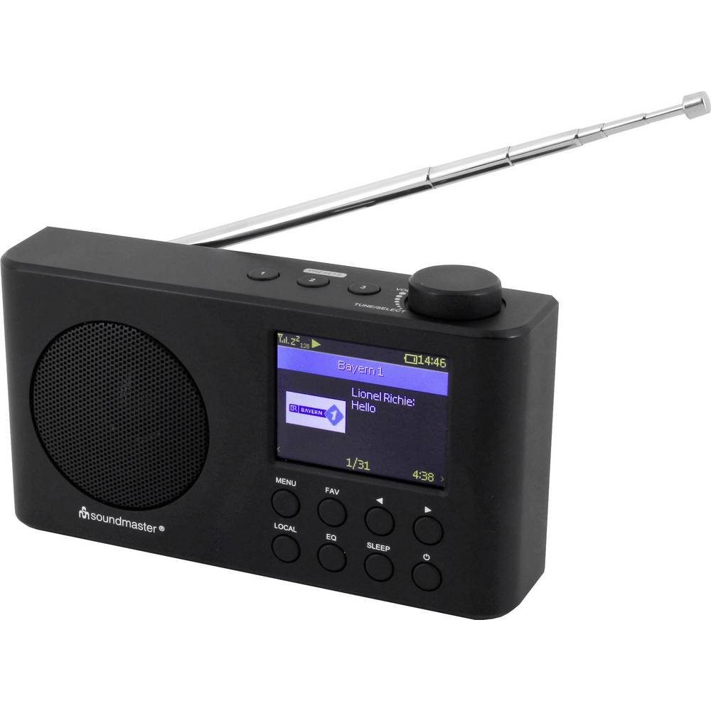 Radio Soundmaster Internet Tischradio (wiederaufladbar)