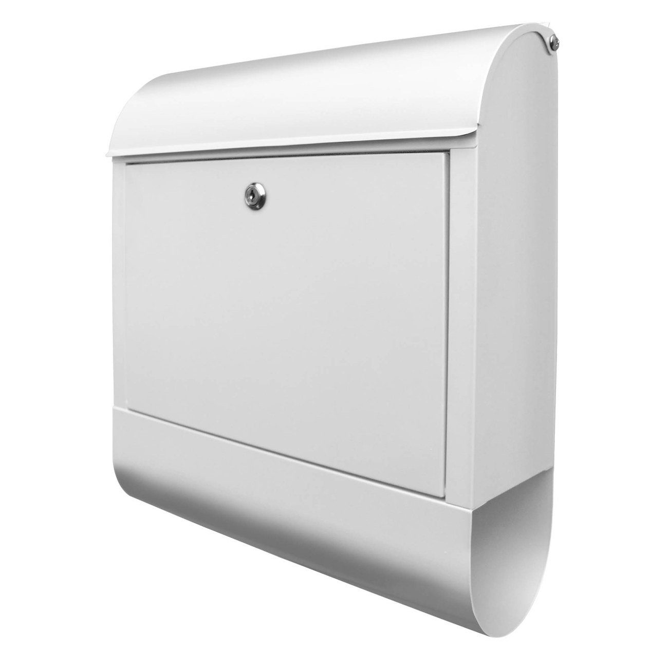banjado Wandbriefkasten Stahl (Wandbriefkasten witterungsbeständig, pulverb günstig online kaufen