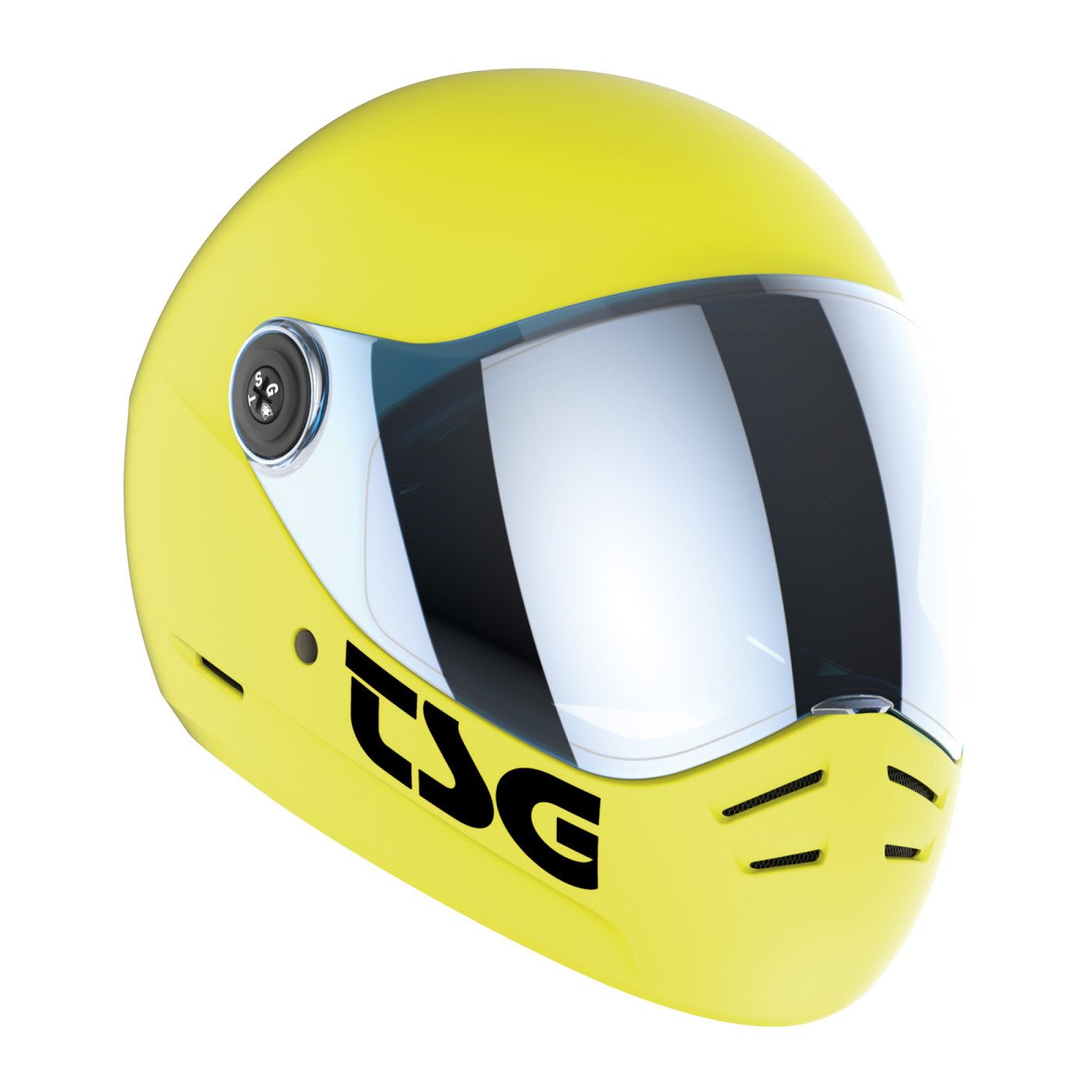 TSG Skatehelm The Pass 2.0, Fullface-Helm für Downhill-Skateboarding