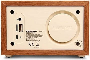 Blaupunkt Radiowecker (MP3, microSD, USB, AUX, LCD-Display, Remote Control)