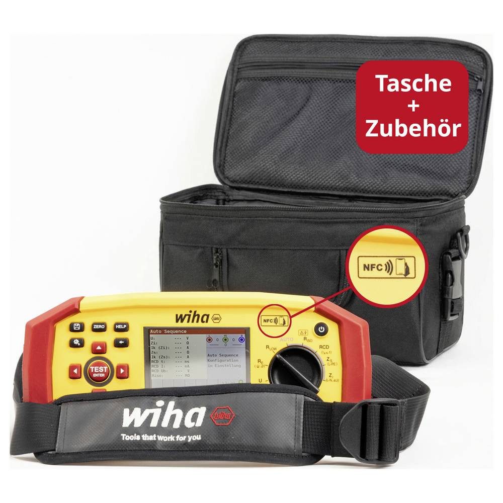 Wiha Multimeter MFT one (Art. Nr. 47218) Installationstester-Set