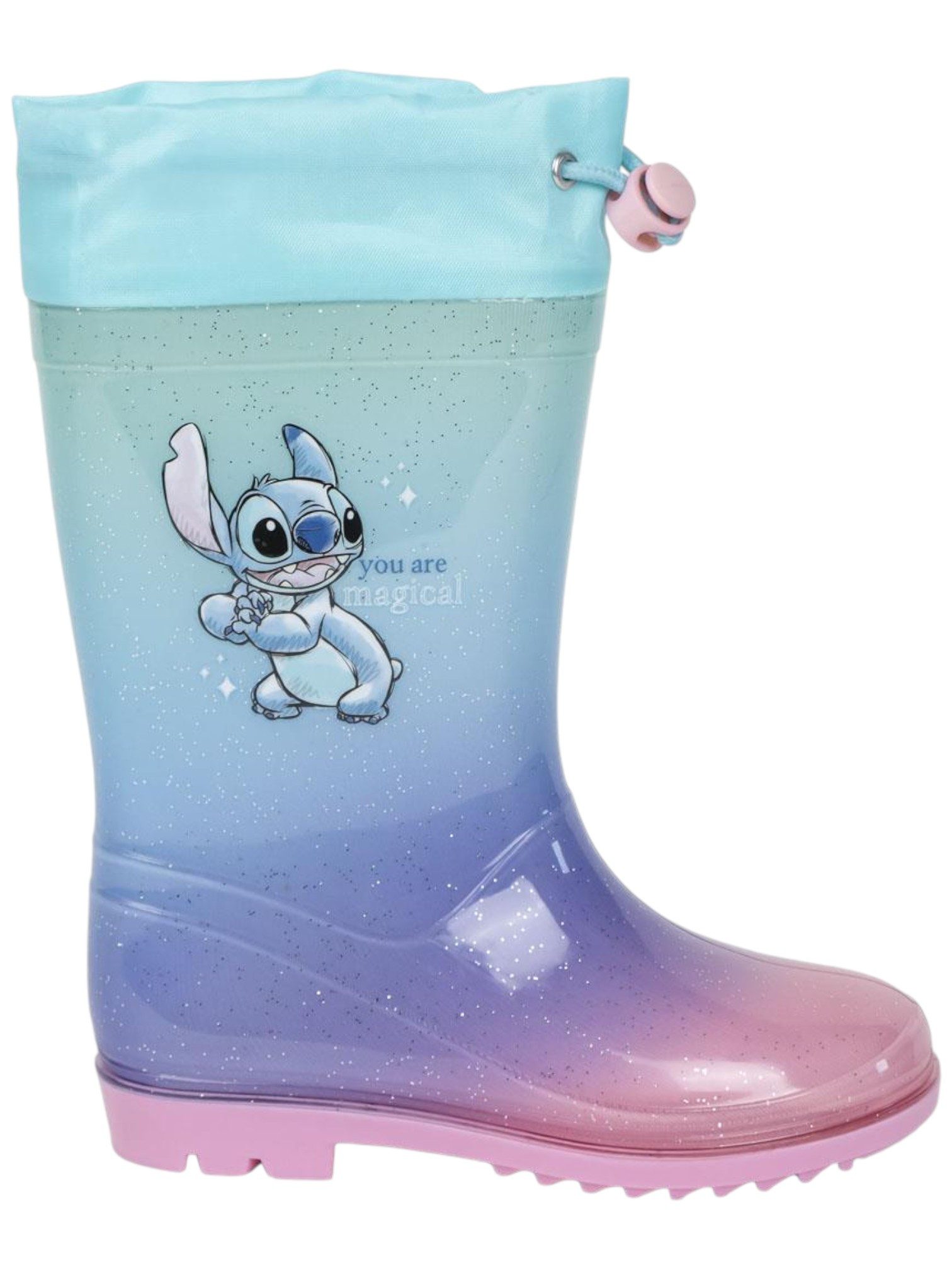 Cerdá Disney Stitch - You are Magical Gummistiefel Mädchen Regenstiefel Gr. 27 - 34