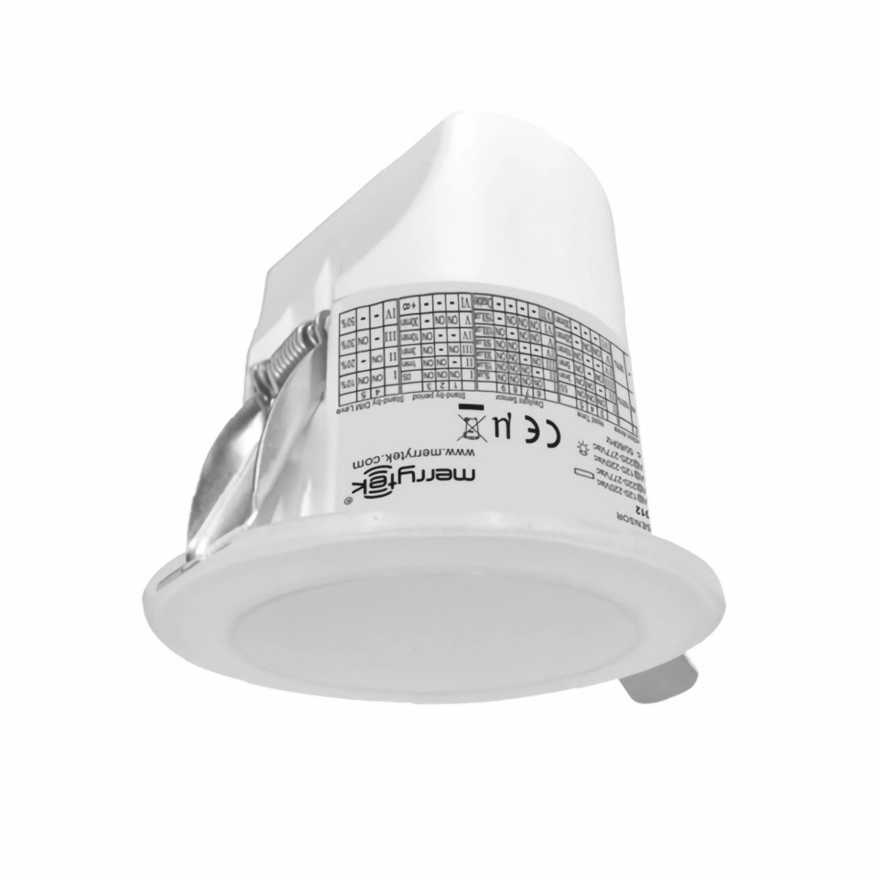 Merrytek Bewegungsmelder MSA012 Mikrowellen Bewegungssensor 120-277Vac 1-10V Dimmbar Tageslicht