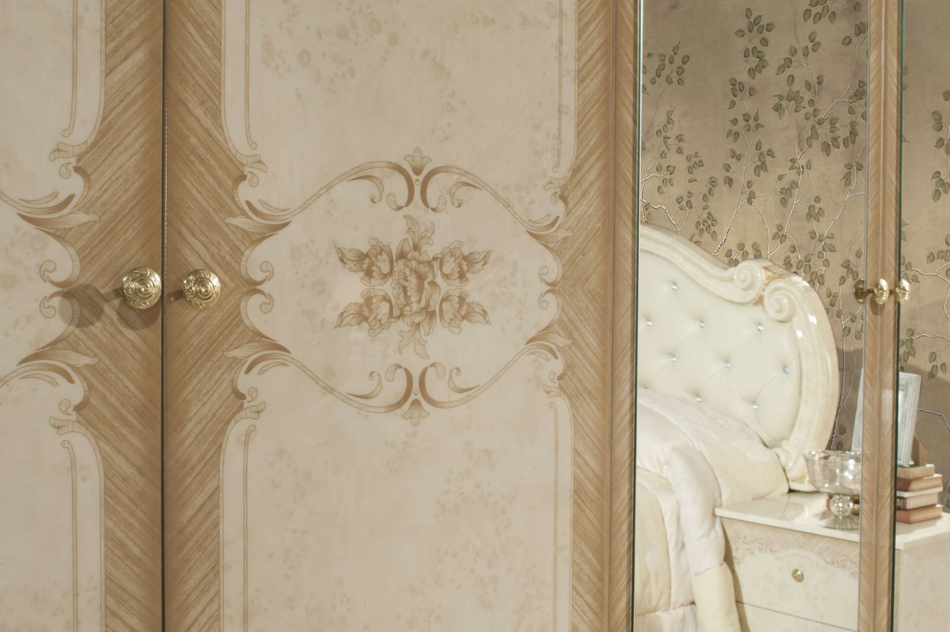 Interdesign24 Schlafzimmer-Set Serafina, (4-Teilig, inkl. Bett günstig online kaufen