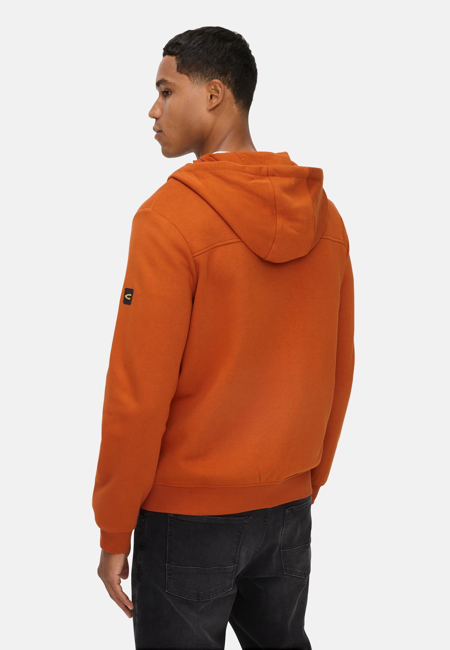 camel active Sweatjacke mit Kapuze Langarm Kapuze günstig online kaufen