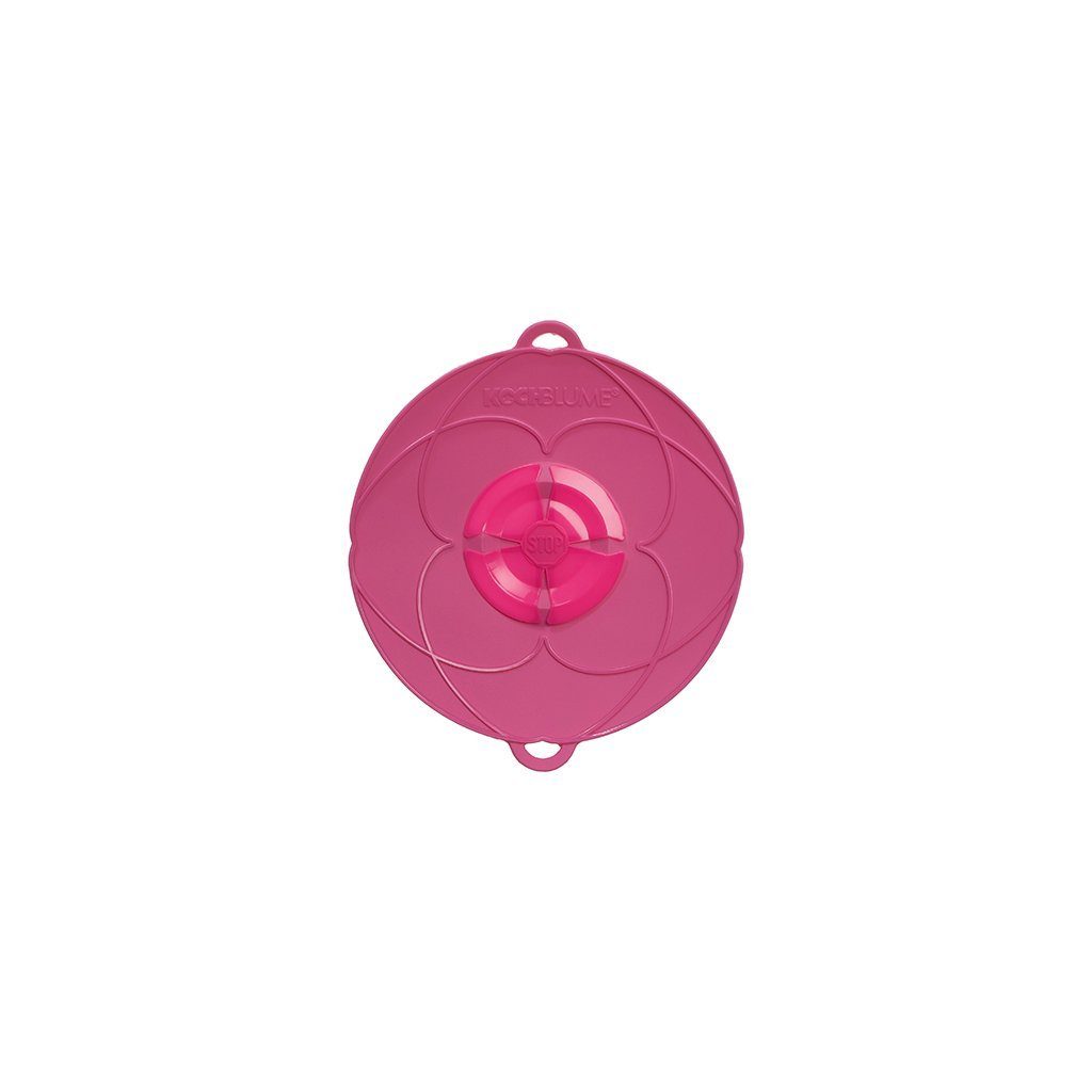von Kochblume Ø bis Überkochschutz cm), 20 pink Multifunktional M Töpfe (für 14