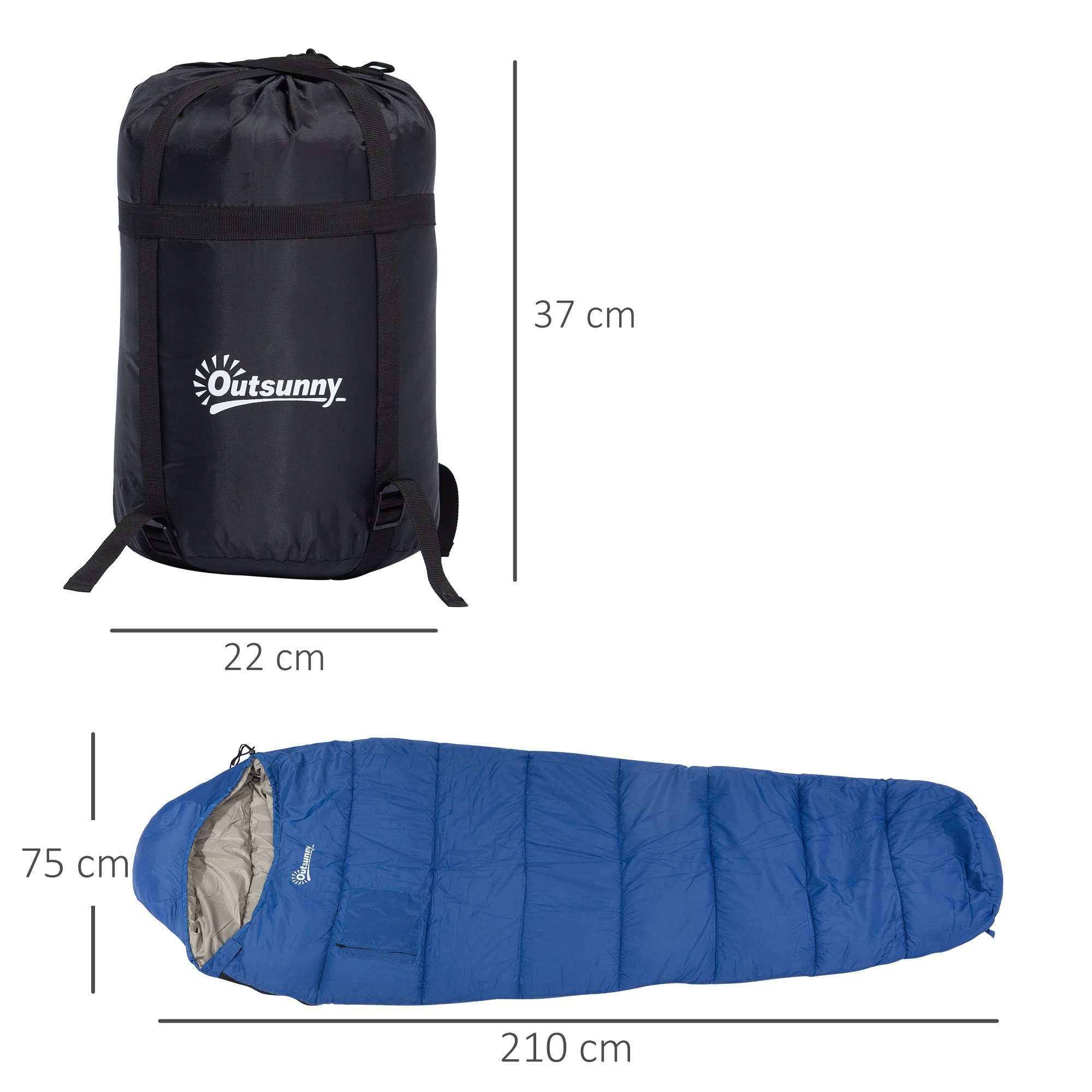 Schlafsack Schlafsack mit Tragetasche