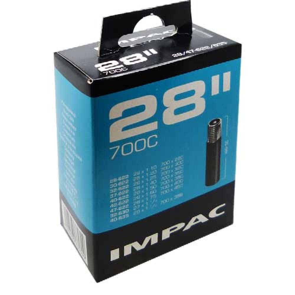 Impac Fahrradschlauch Impac Schlauch 28x1.10-1.75" 28/47-622 AV - Autoventil 40mm