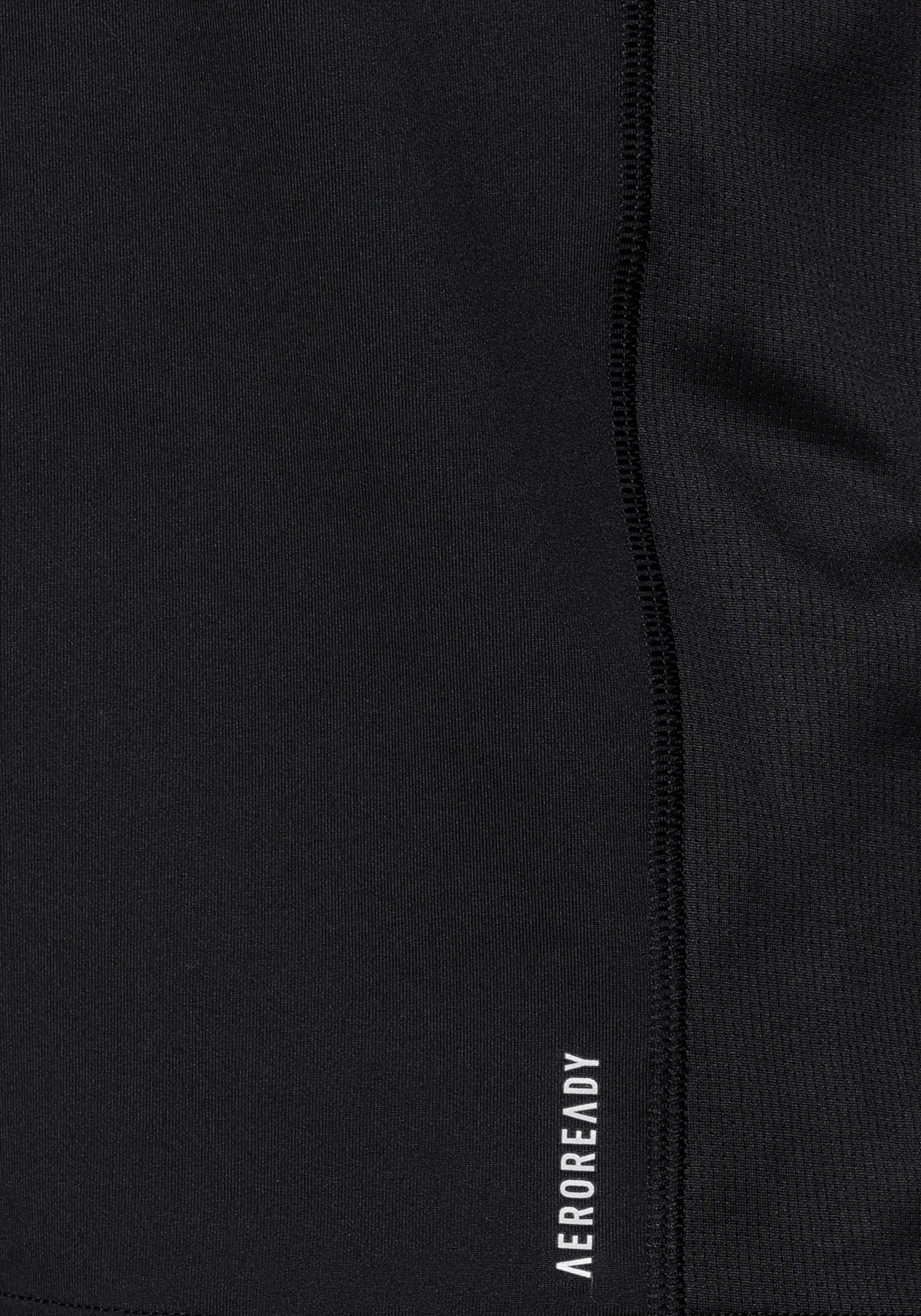 RUN LONGSLEEVE Performance BLACK Laufshirt OWN ZIP ADIDAS THE 1/2 adidas