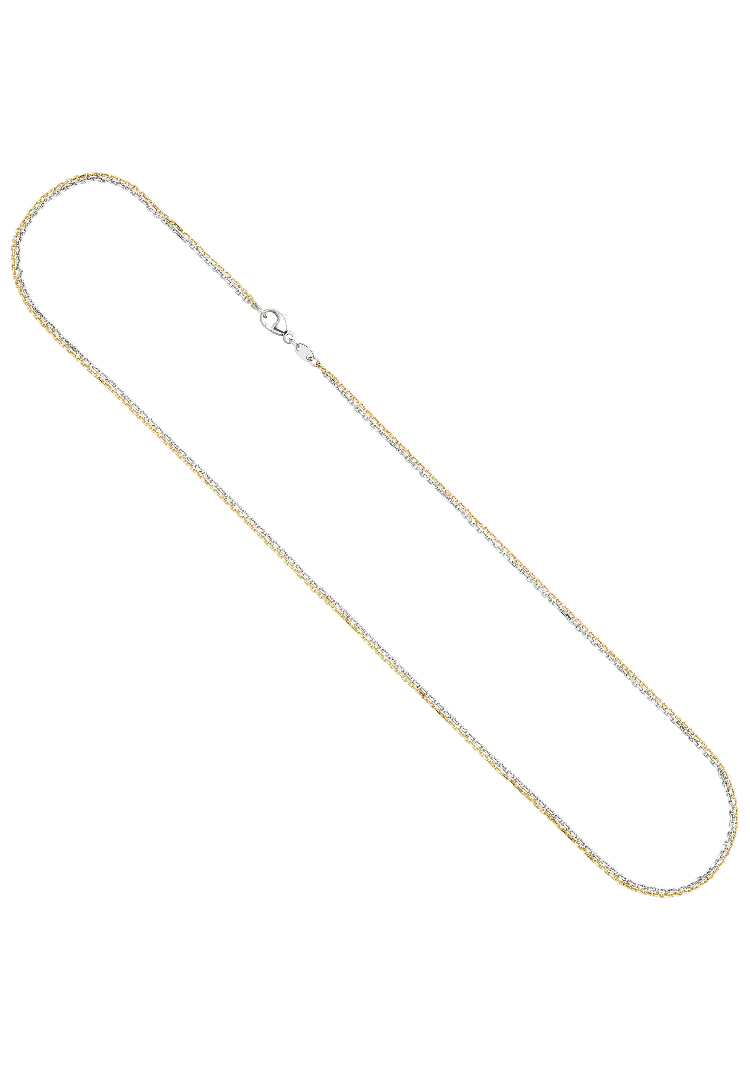 JOBO Goldkette, Ankerkette 2-reihig 585 ...