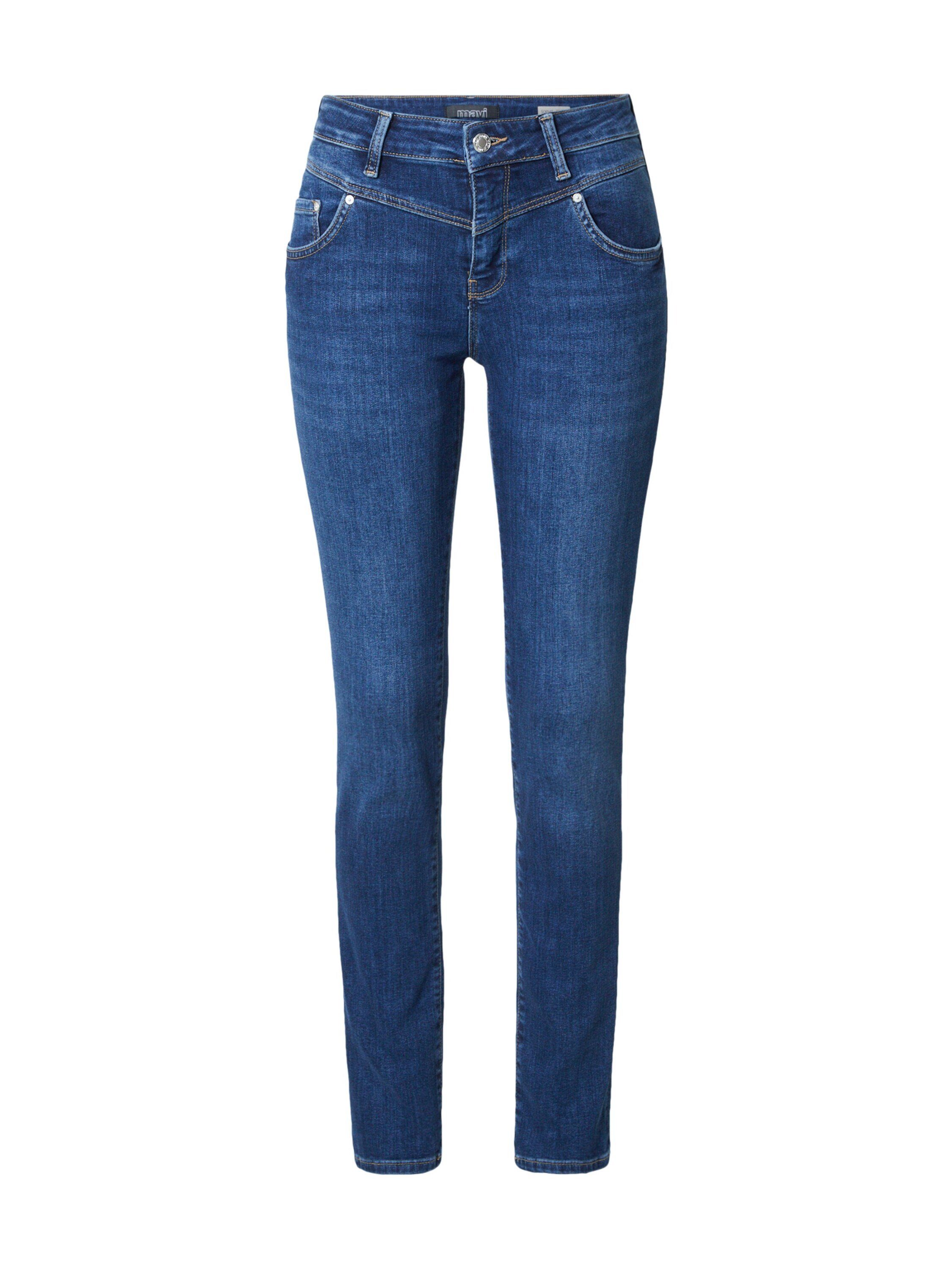 Mavi 7/8-Jeans (1-tlg) Plain/ohne Details günstig online kaufen