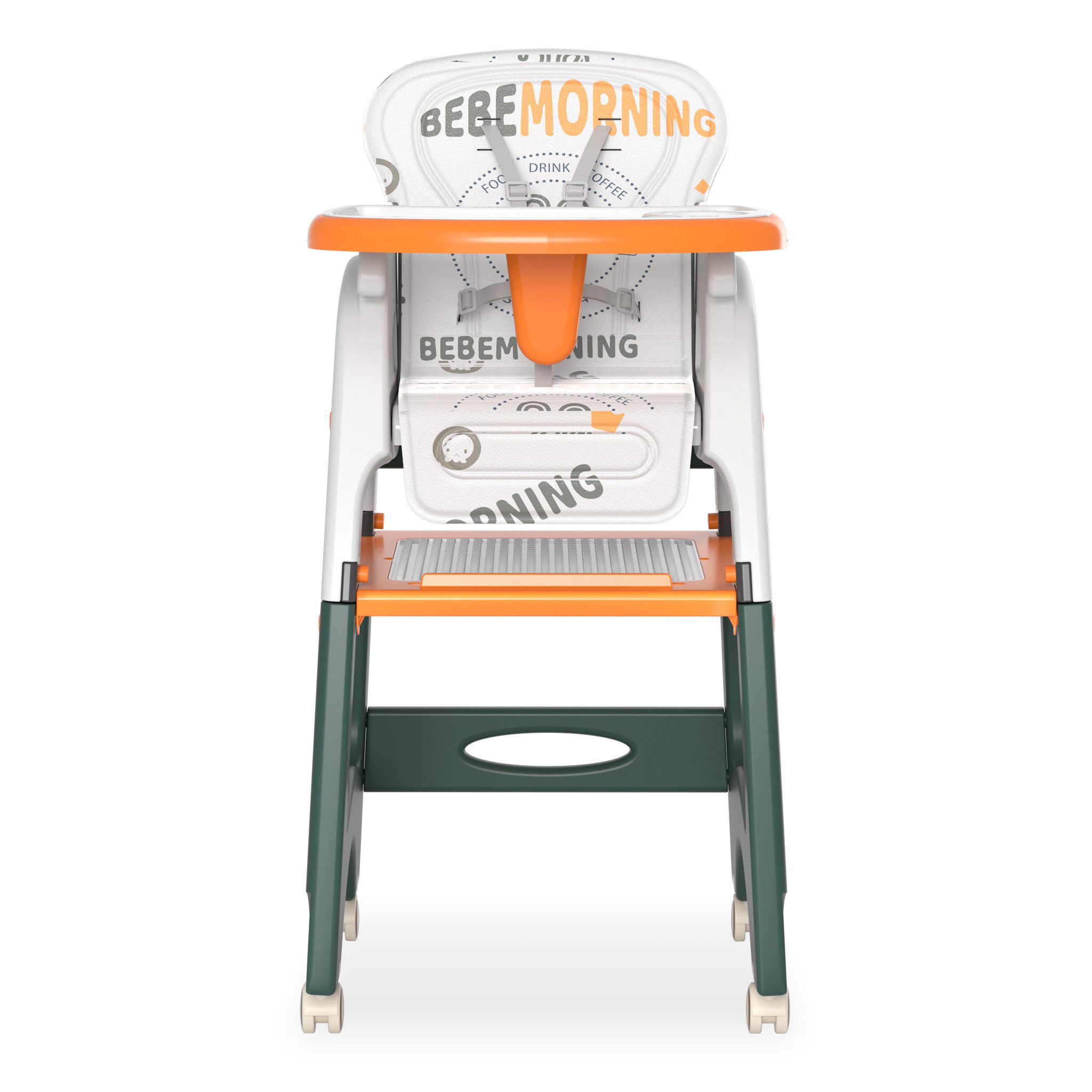 FIVMEN Tischsitz Tischsitze Kinderstuhl Esstisch Faltbar 6 in 1 Babystuhl Sitzerhöhung