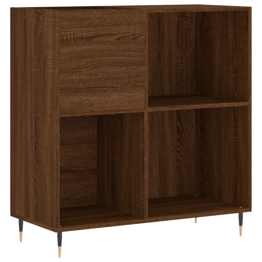 vidaXL Media-Regal Plattenschrank Braun Eichen-Optik 84,5x38x89 günstig online kaufen