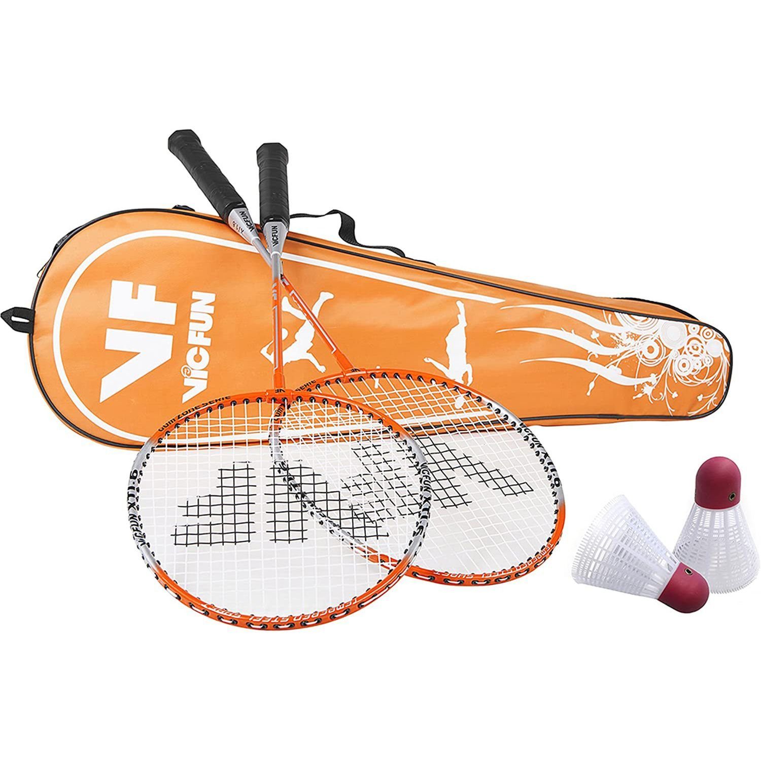 VICFUN Hobby Badmintonschläger Set B 1.6 XT