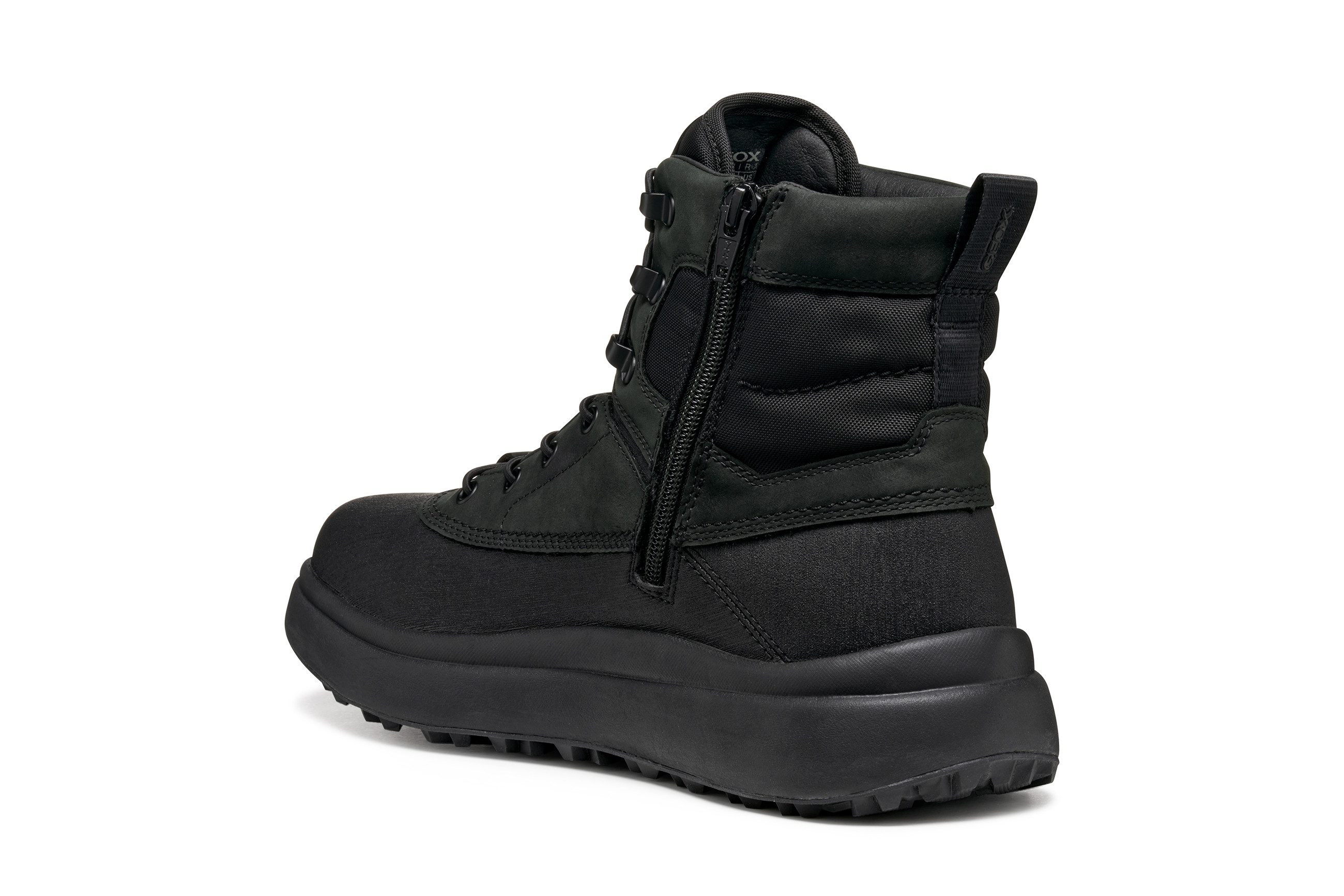 Geox U GRANITO + GRIP B A Winterboots Snowboots, Schnürschuh mit Warmfutter günstig online kaufen