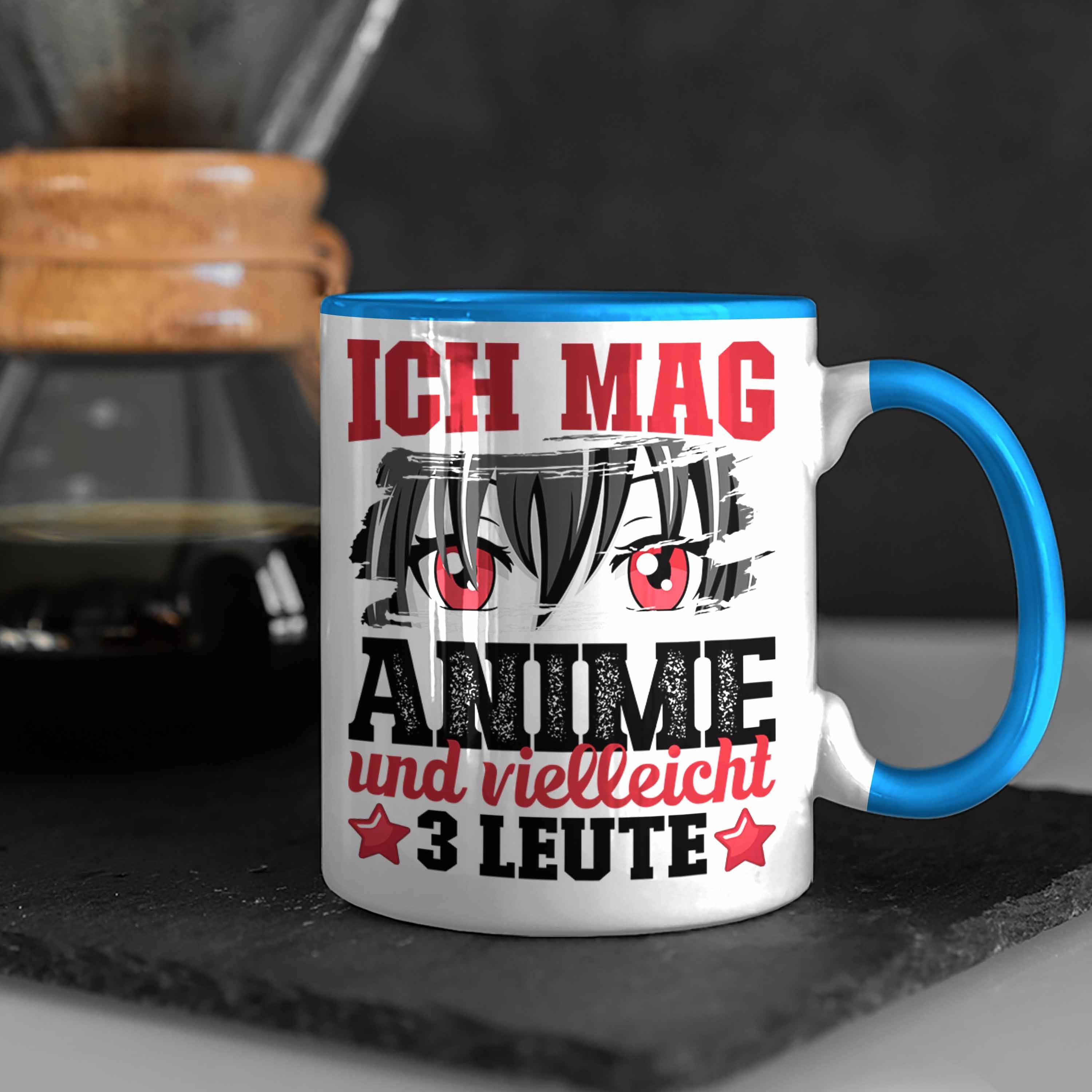 Blau Ich Und Anime Anime-Liebhaber Geschenkidee Tasse Geschenk Mag Trendation Anime Tasse Vi