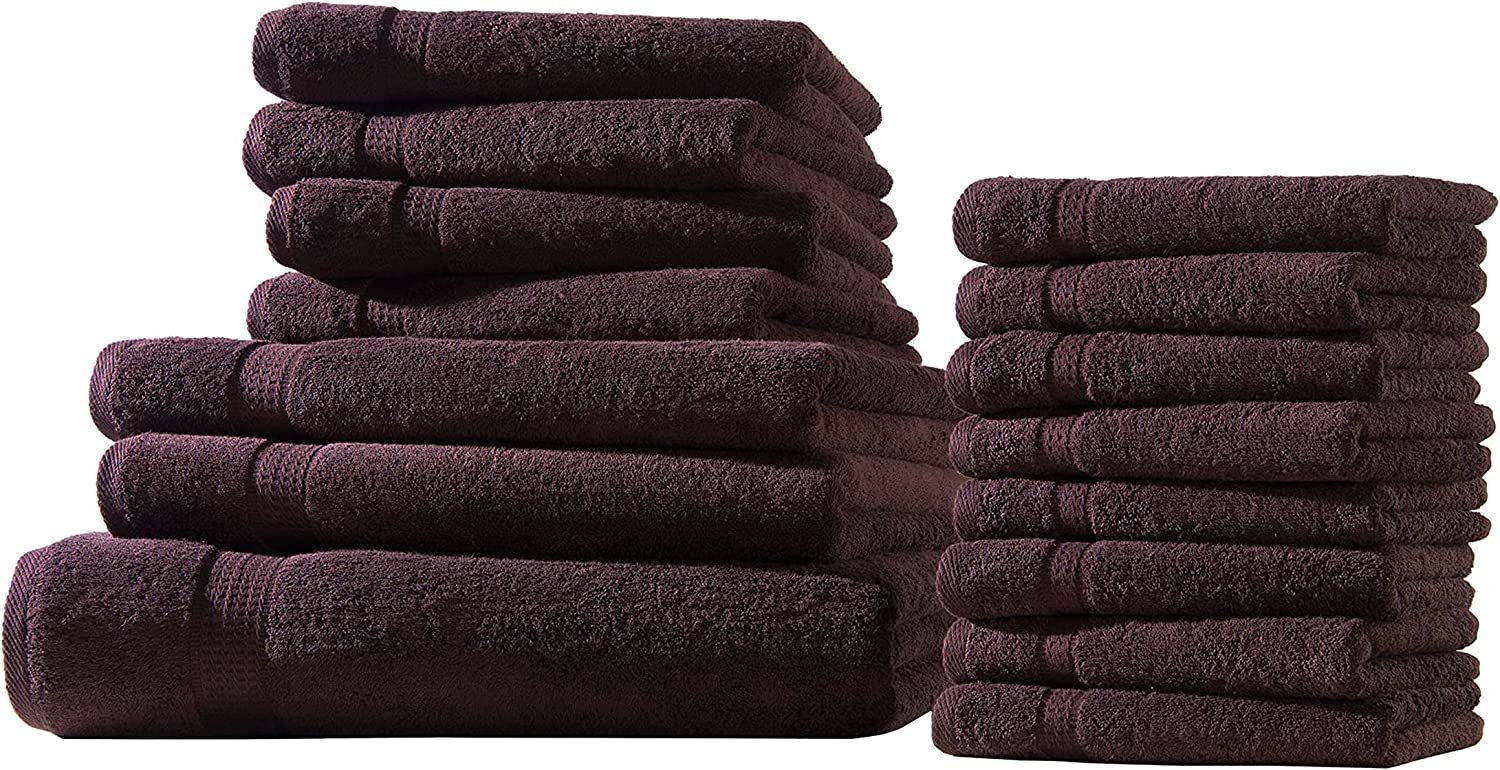 soma Handtuch Frotteeware Uni Handtuchset, Handtücher Bordüre Baumwolle mit (1-St) Baumwolle, 100