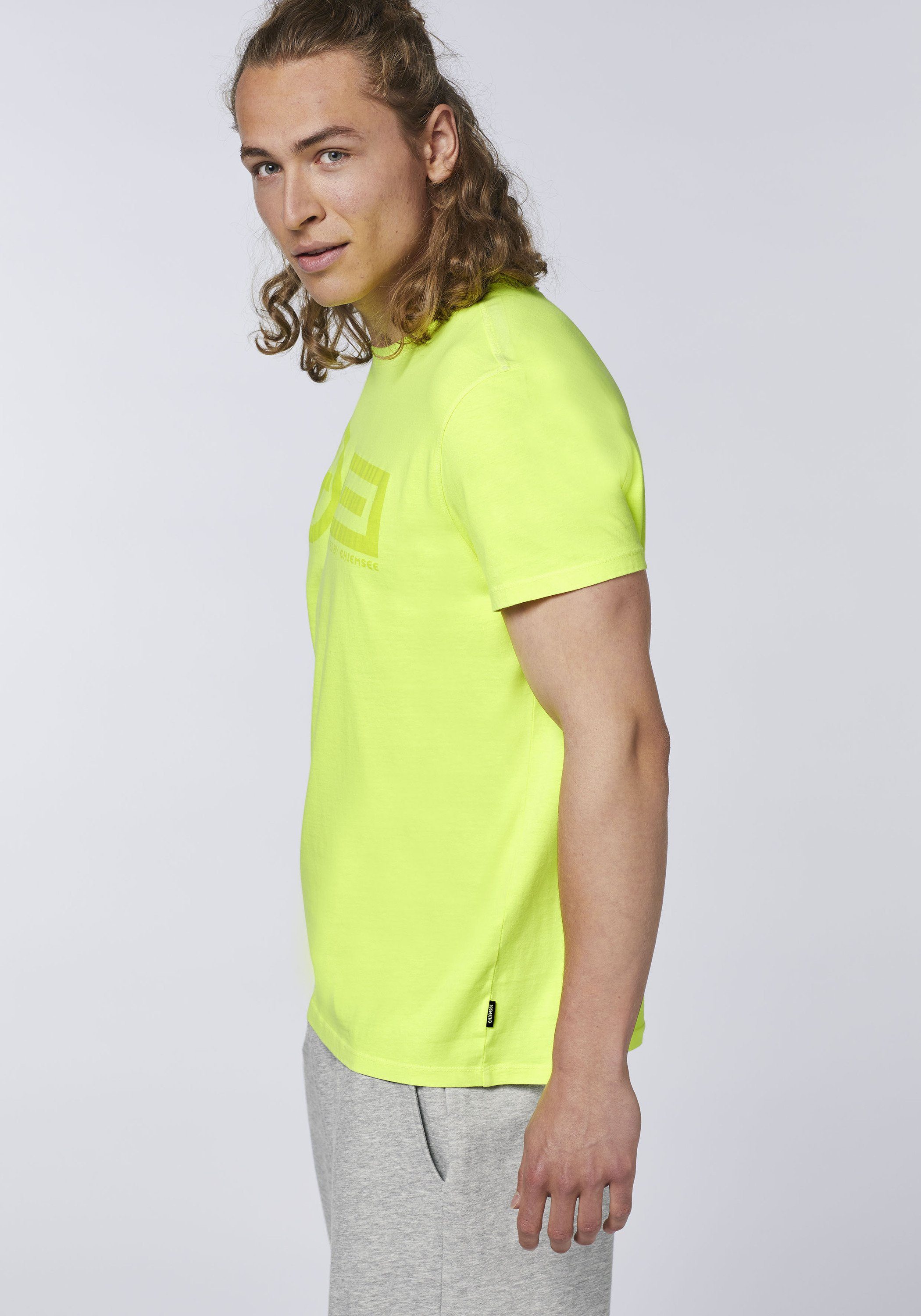 Chiemsee Print-Shirt T-Shirt 1 Frontprint Yellow mit PlusMinus Safety 13-0630