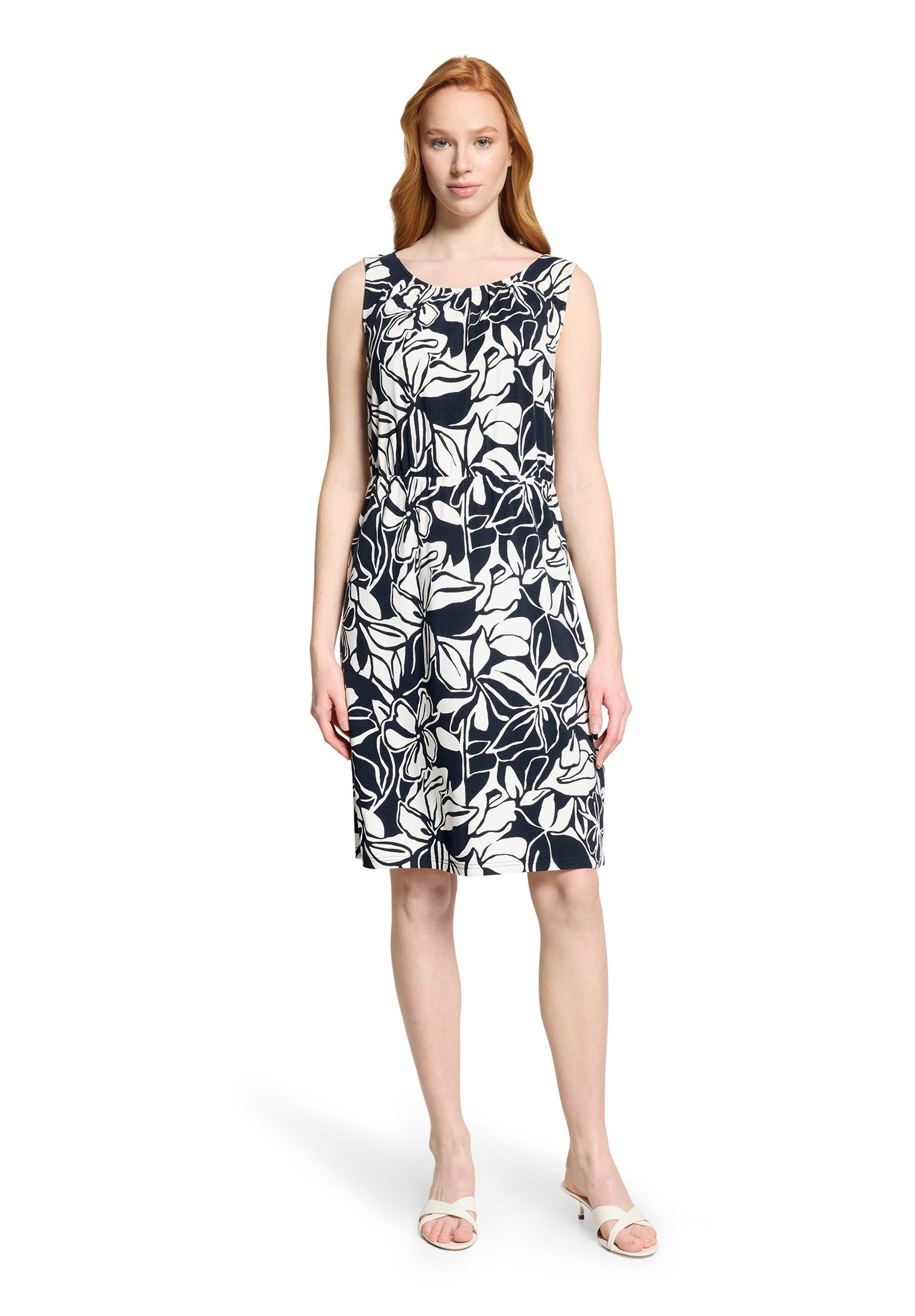 Betty Barclay Sommerkleid Damen mit Rundhalsausschnitt