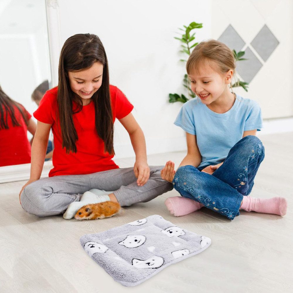 MOPUEA Tierdecke Wärmedecke für Hunde & Katzen 61*41cm Hundedecken Gemütliche & Warme, Langlebig, wärmeisolierend, pflegeleicht, schützt vor Kälte