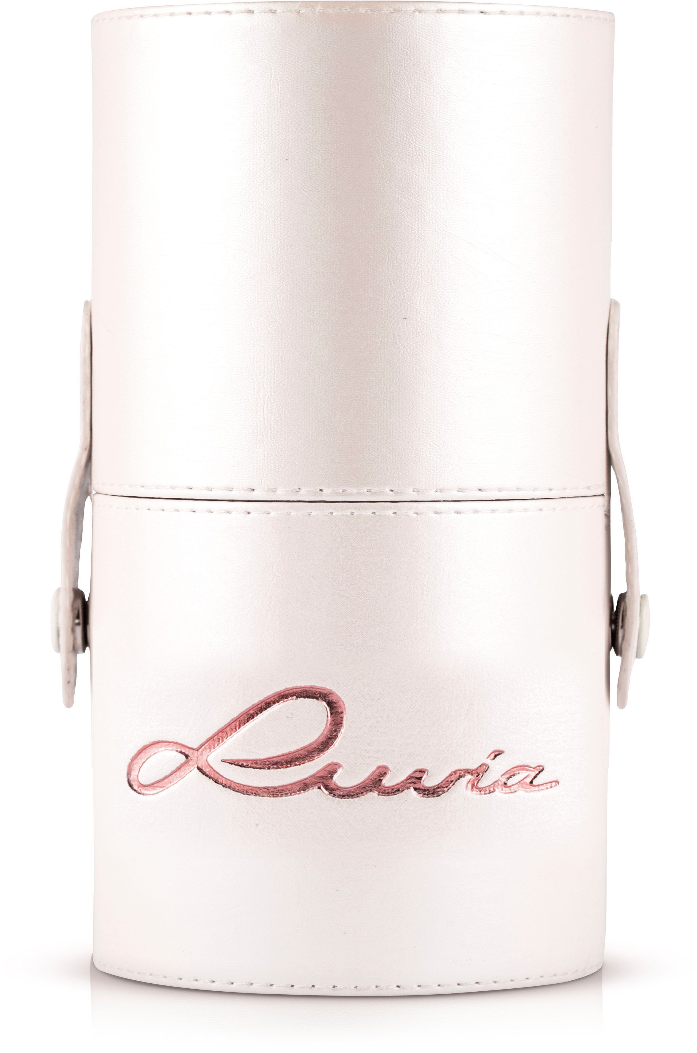 Luvia Cosmetics Kosmetikpinsel-Set Mini Prime Vegan, 5 tlg., 4 Pinsel, Reise-Set, Nurai-Pinselhaar, vegan.