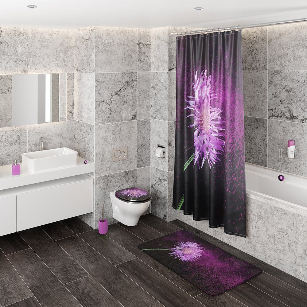 Sanilo Badematte Purple Dust, rutschhemmend, waschbar, günstig online kaufen