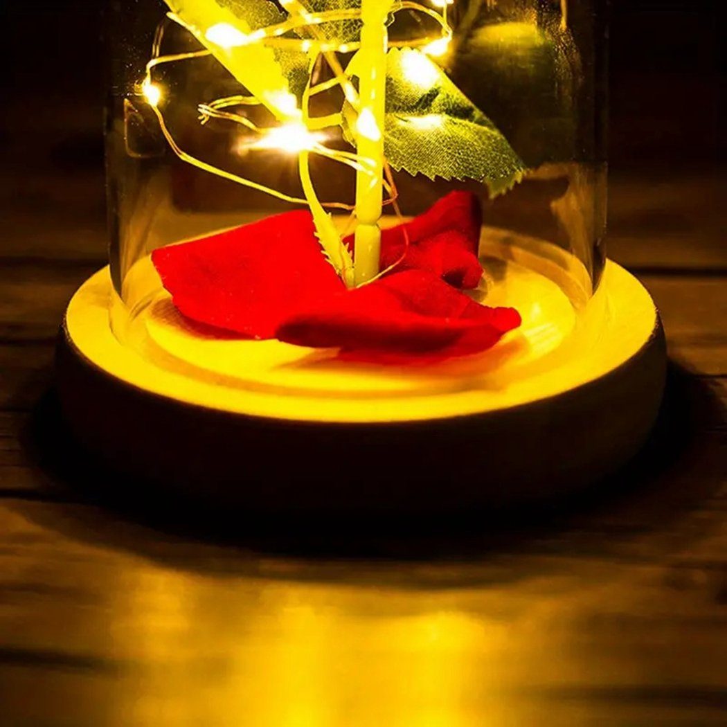 Ewiges Zuhause Verleihen Rosen-LED-Licht: romantischen LED-Lichterkette einen Sie Ihrem TUABUR