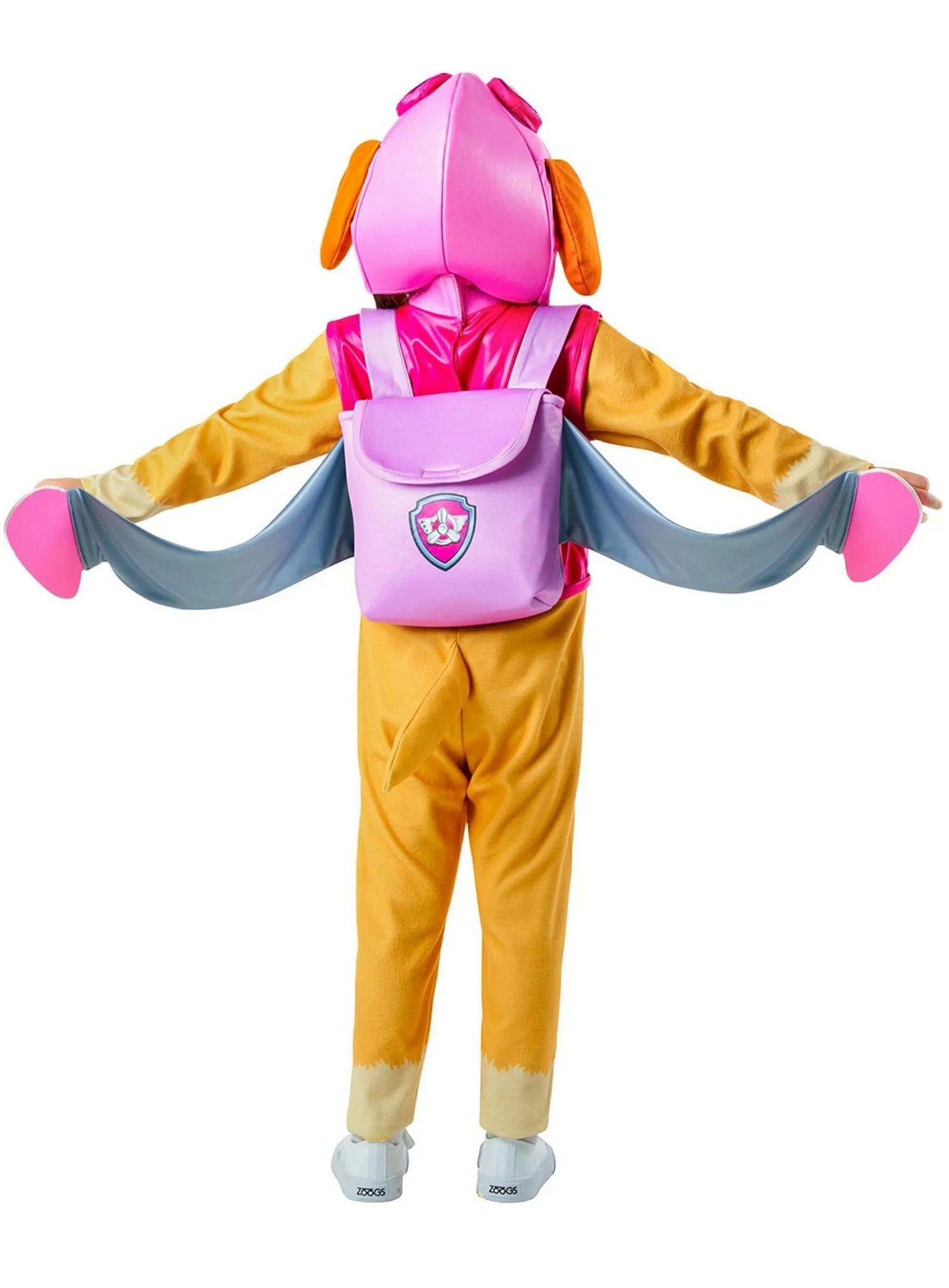 Rubie´s Kostüm Paw Patrol – Skye Fliegerkostüm für Kinder, Bereit zum Abflug: Kostüm für Helfer mit vier Pfoten (und zwei Flüg