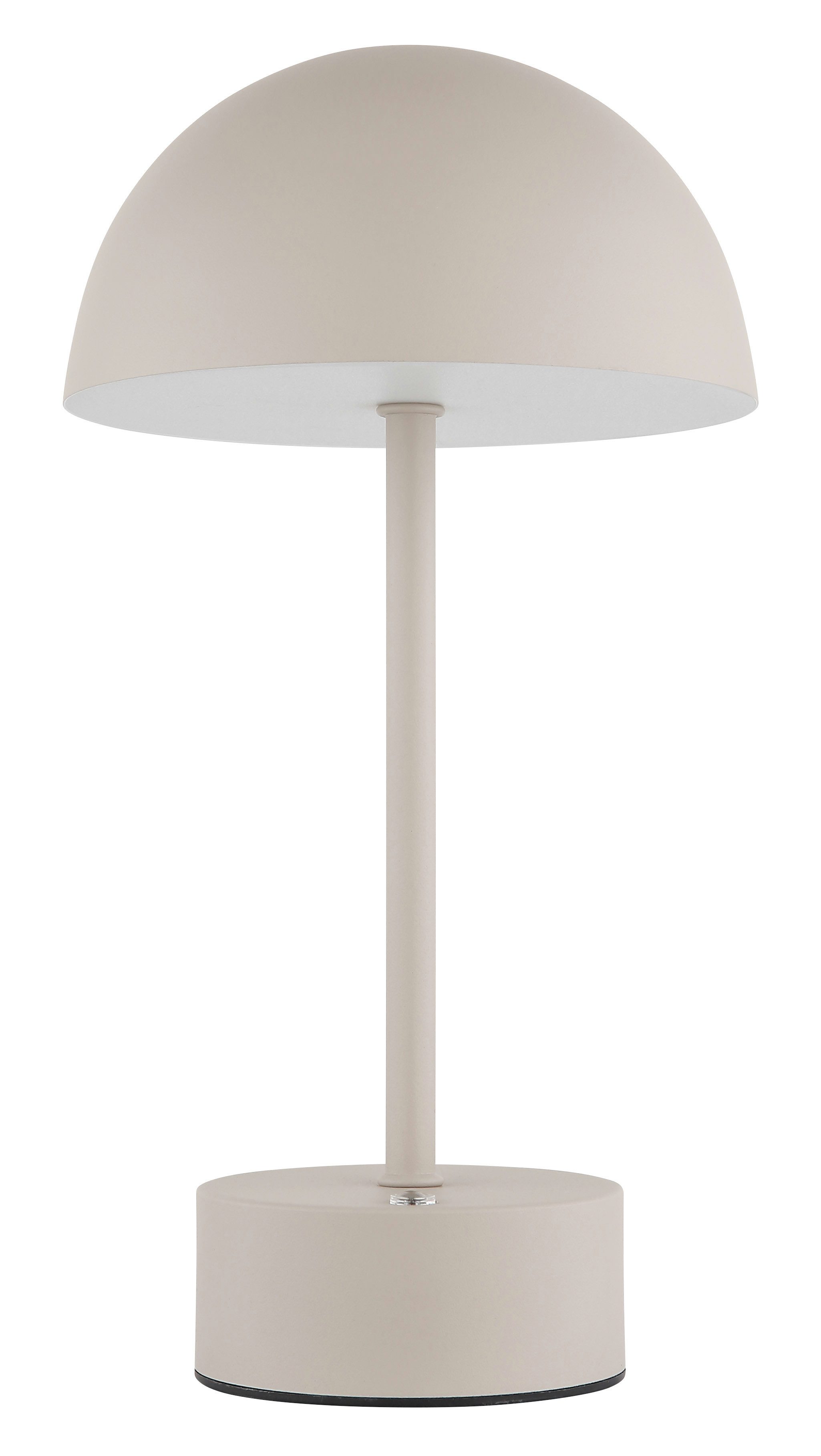 OTTO home LED Tischleuchte Briia - Akku Tischleuchte mit CCT, LED fest integriert, warmweiß - kaltweiß, Touchdimmer, CCT, USB, Akkulampe, dimmbar, warmweiß - kaltweiß