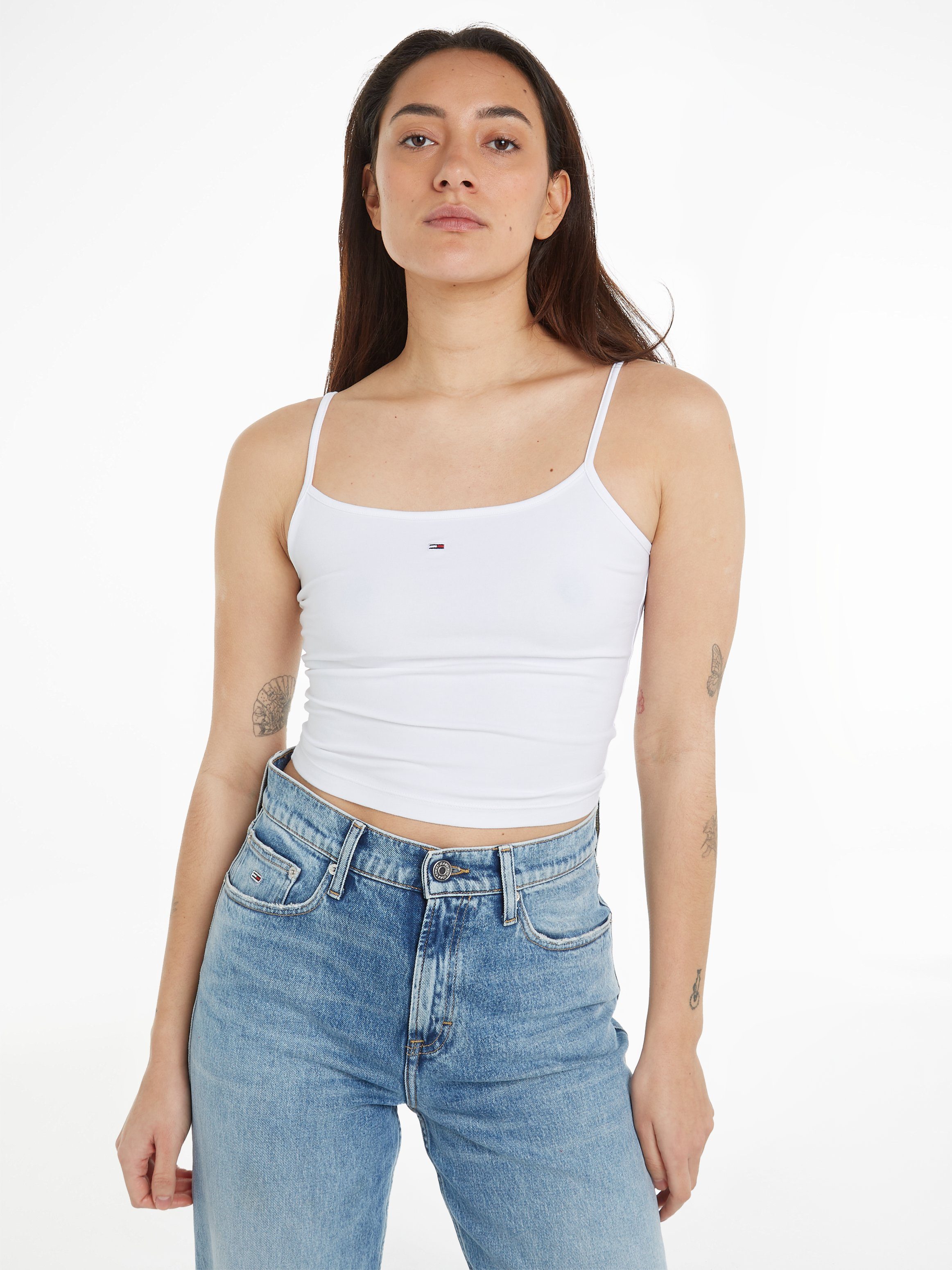 Tommy Jeans Tanktop TJW 2PACK ESSENTIAL STRAP TOP (Packung, 2-tlg., 2er-Pac günstig online kaufen