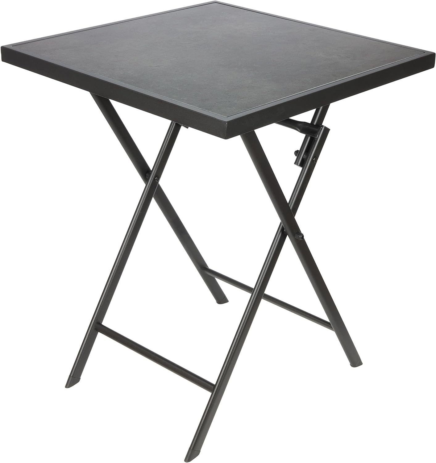 BRUBAKER Gartentisch Bergamo 58 x 58 cm Balkontisch wetterfest (1St