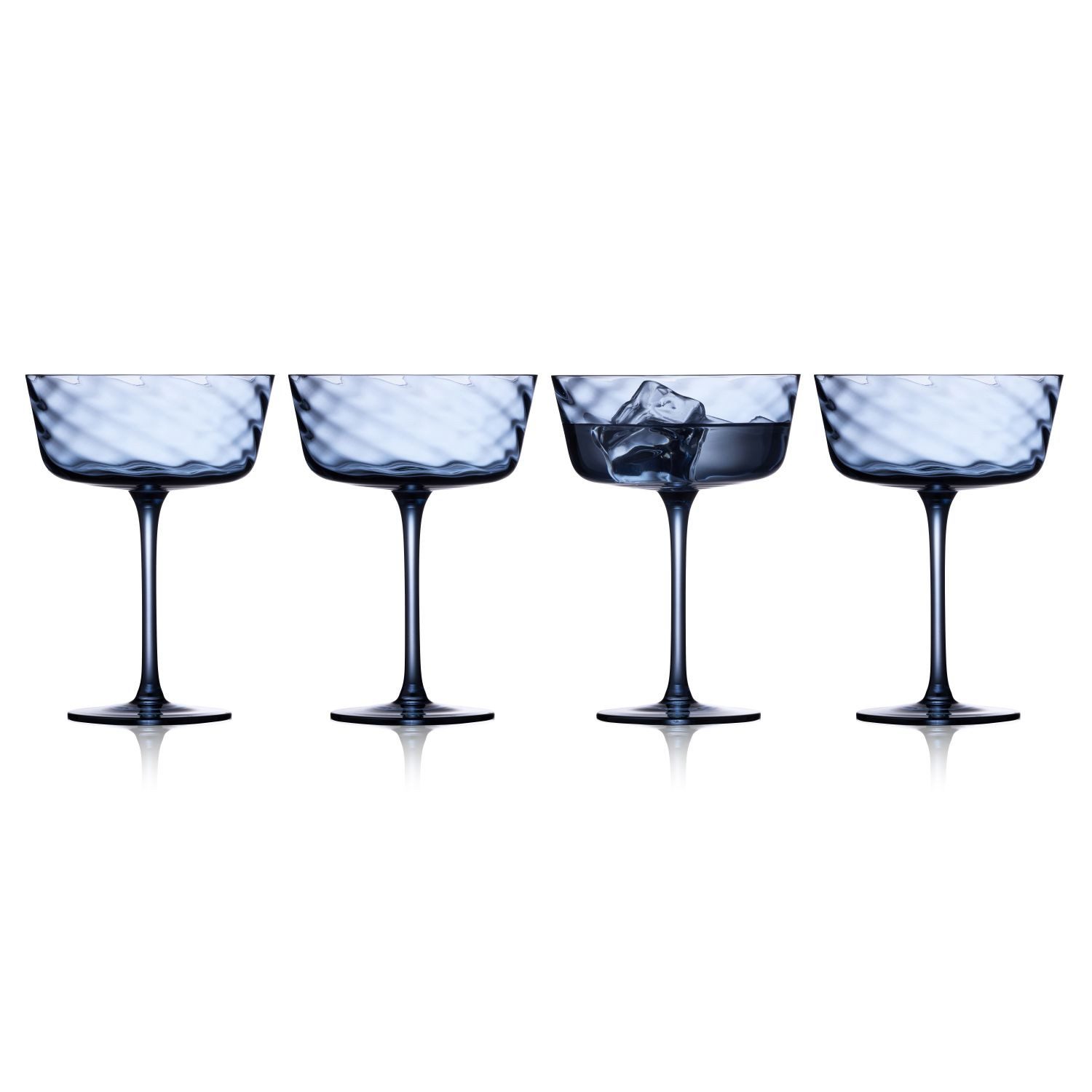 Champagnerglas Vienna Blau