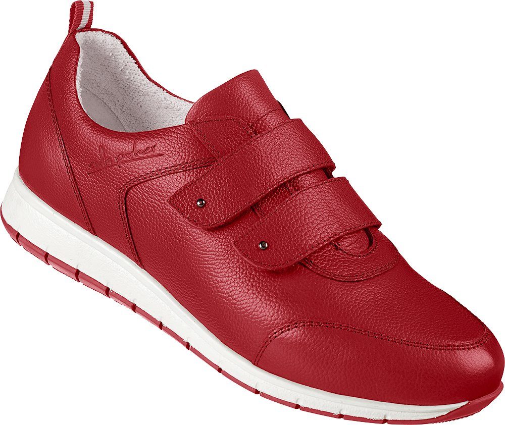 superpraktisch Emilia Klettverschlüssen Parker Sneaker schlicht und modisch, mit rot