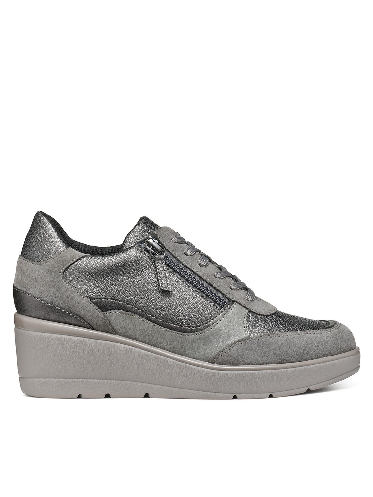 Geox Sneakers D Ilde D46RAA 02N22 C9002 Grau Sneaker
