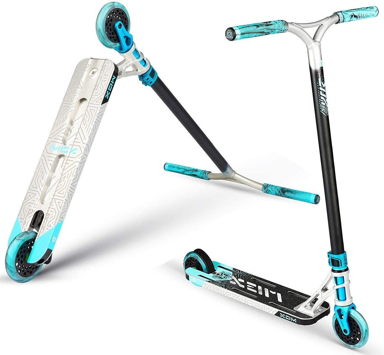 Extreme / türkis MGX Madd Stuntscooter Gear Stunt-Scooter Madd H=90cm MGP silber