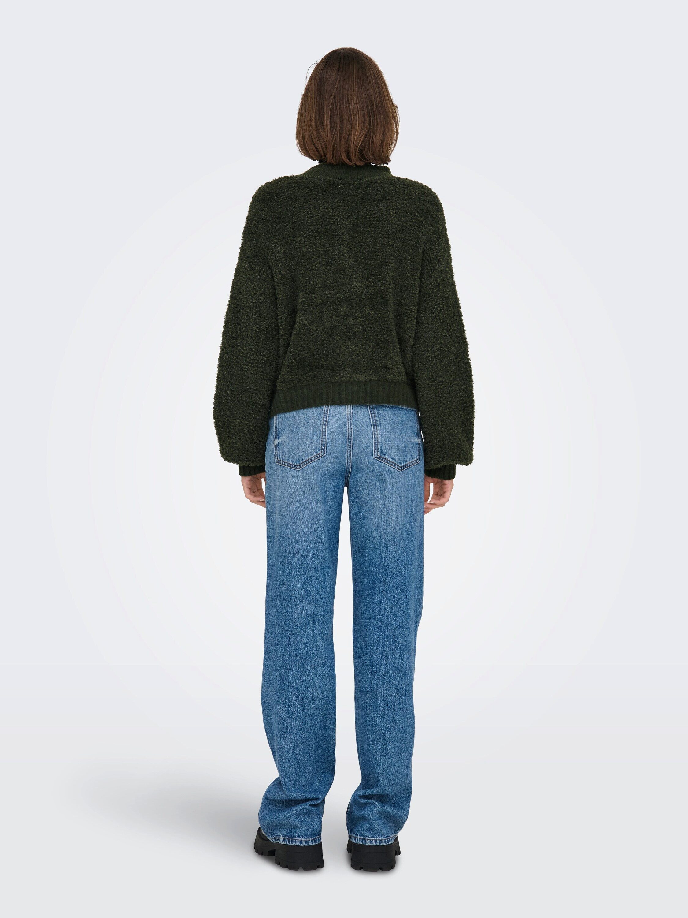 JDY Strickjacke (1-tlg) Plain/ohne Details günstig online kaufen