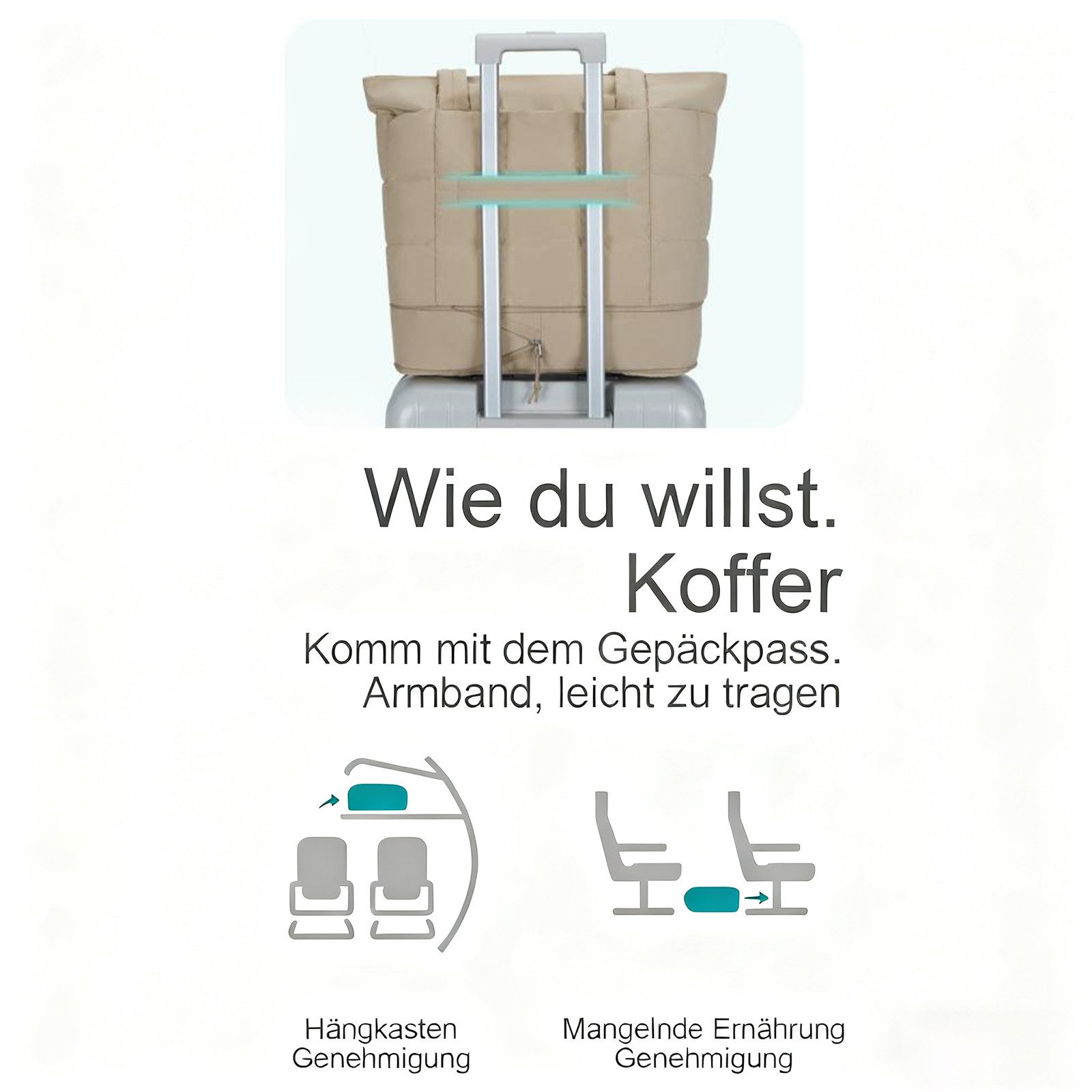 OKWISH Schultertasche Reisetasche Handgepäck Tasche Schultertasche Sporttas günstig online kaufen