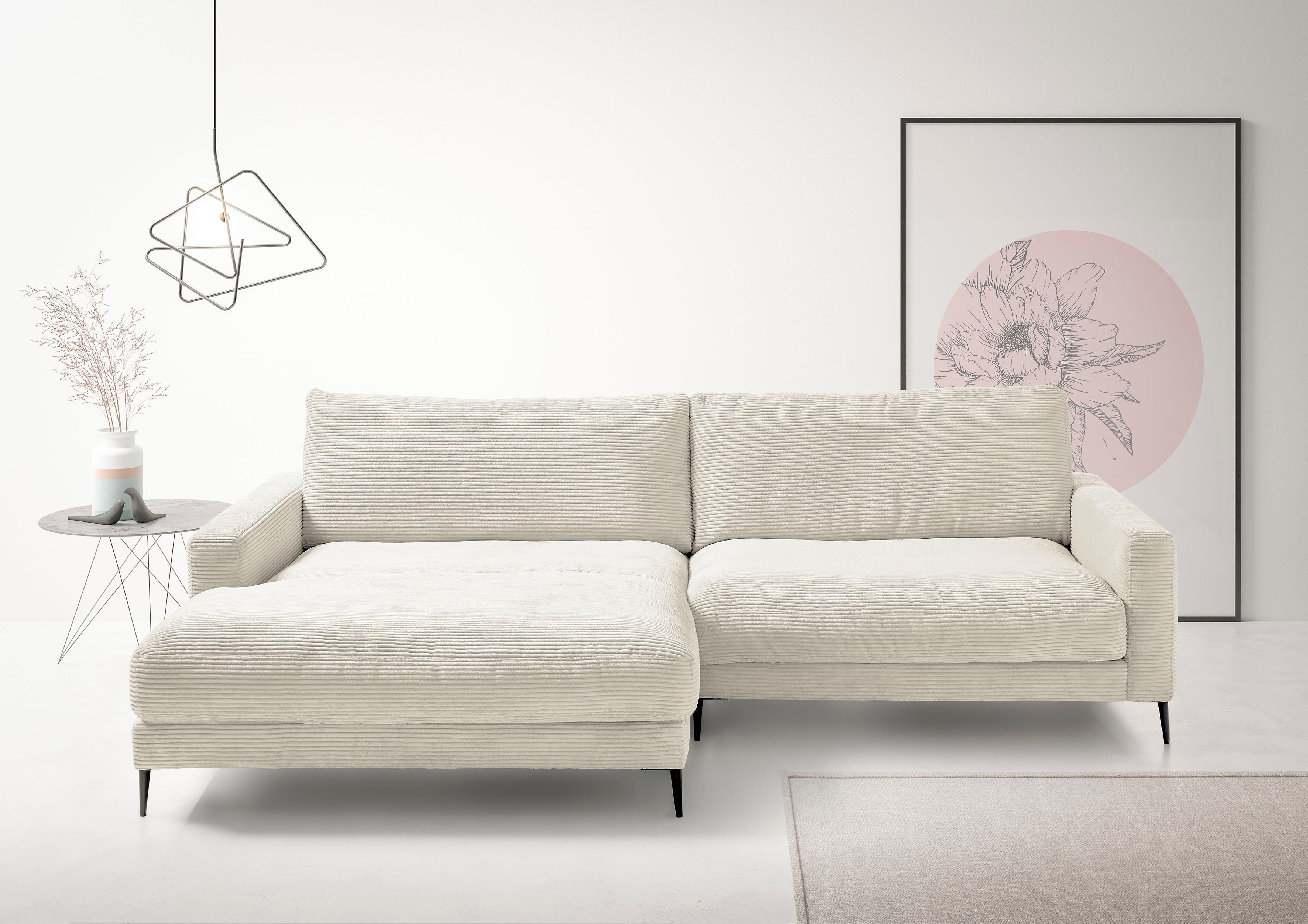 INOSIGN Ecksofa Downtown, B/T/H: 272/190/84 cm günstig online kaufen