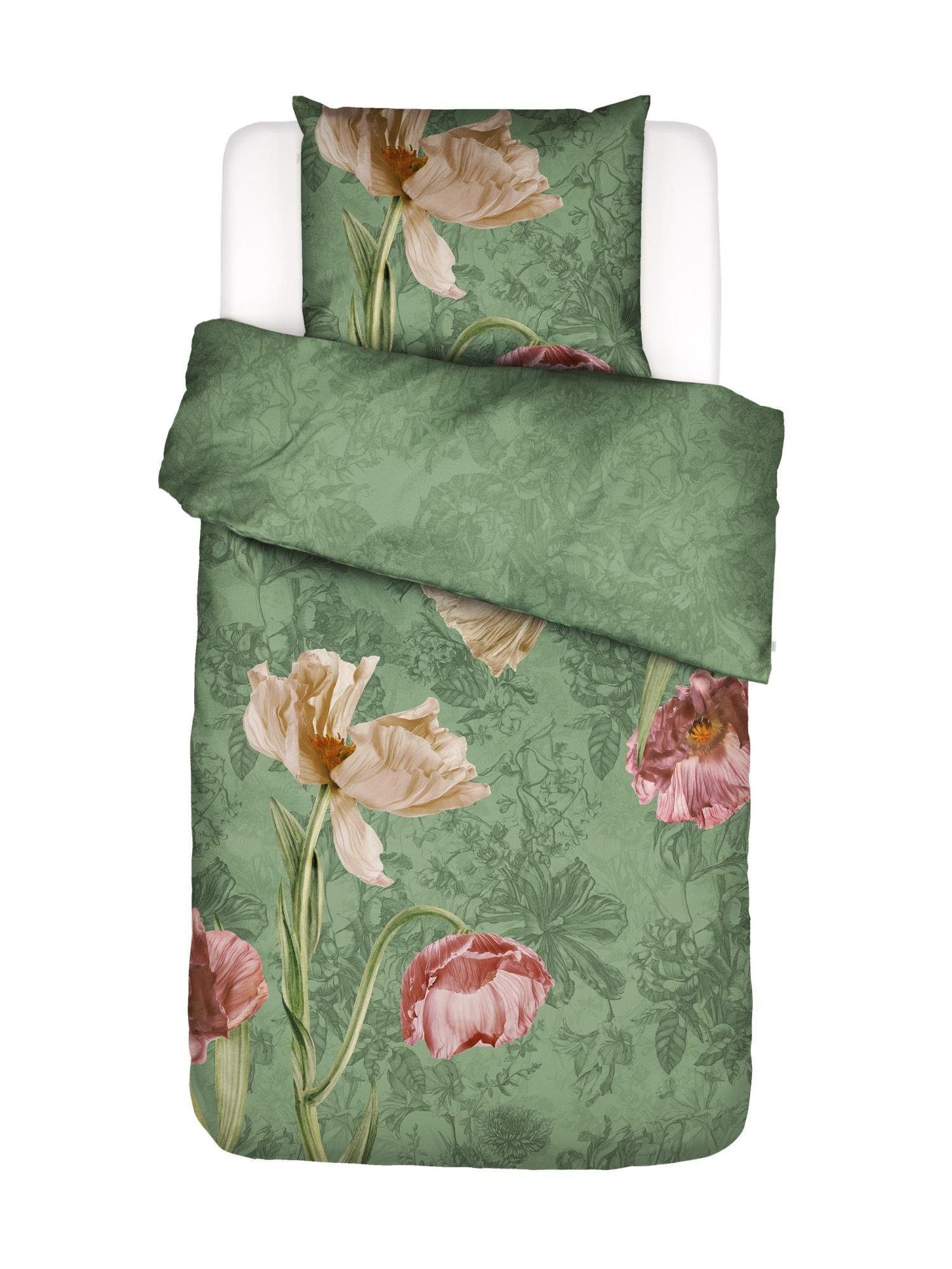 Essenza Bettwäsche Annabel, Mako-Satin, 2 teilig, mit floralem Muster