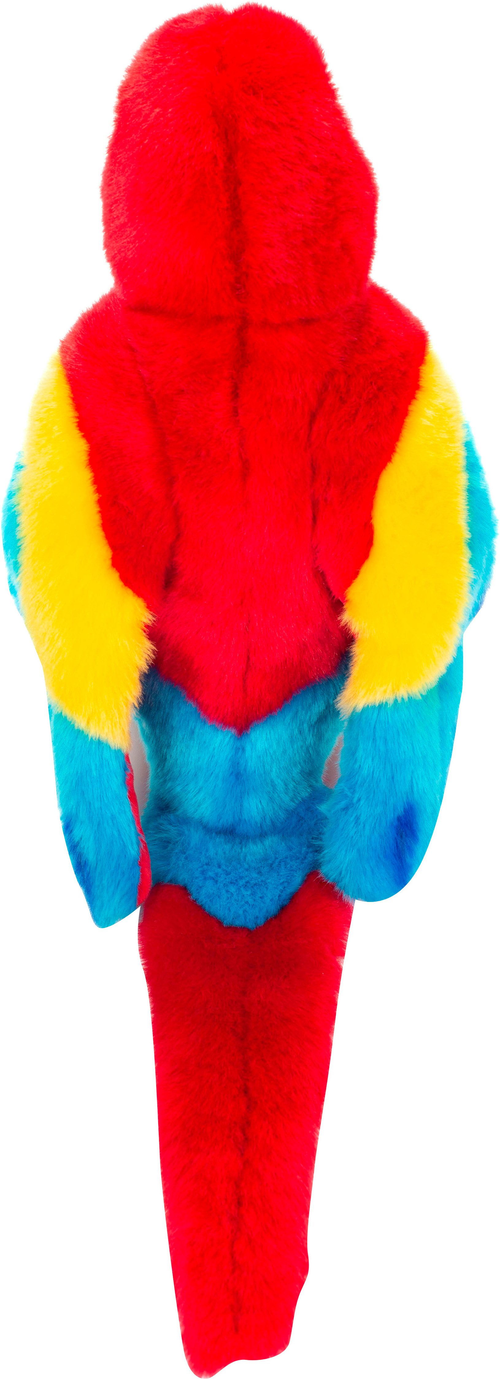 Teddy Hermann® Kuscheltier Papagei Scharlachara, 27 cm, rot, zum Teil aus recyceltem Material