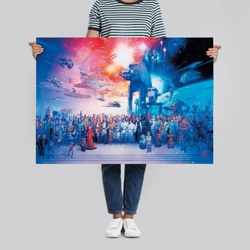 Star Wars Poster Star Wars Poster Cast 91,5 x 61 cm