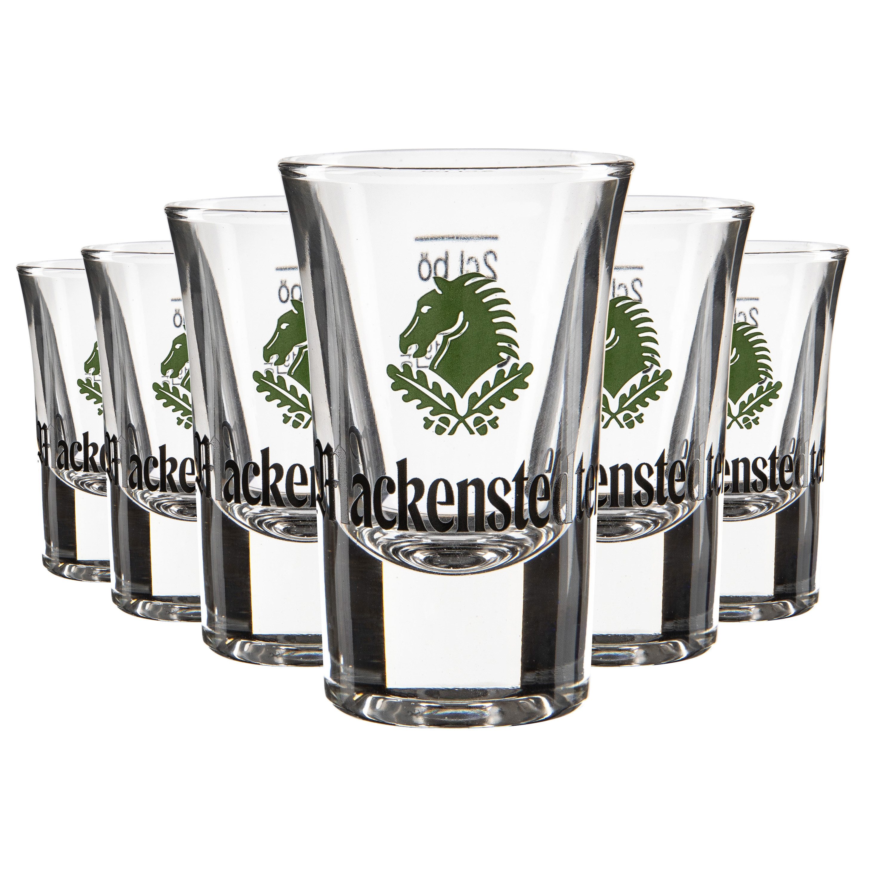 Schnapsglas 6x Mackenstedter Stamper 2cl