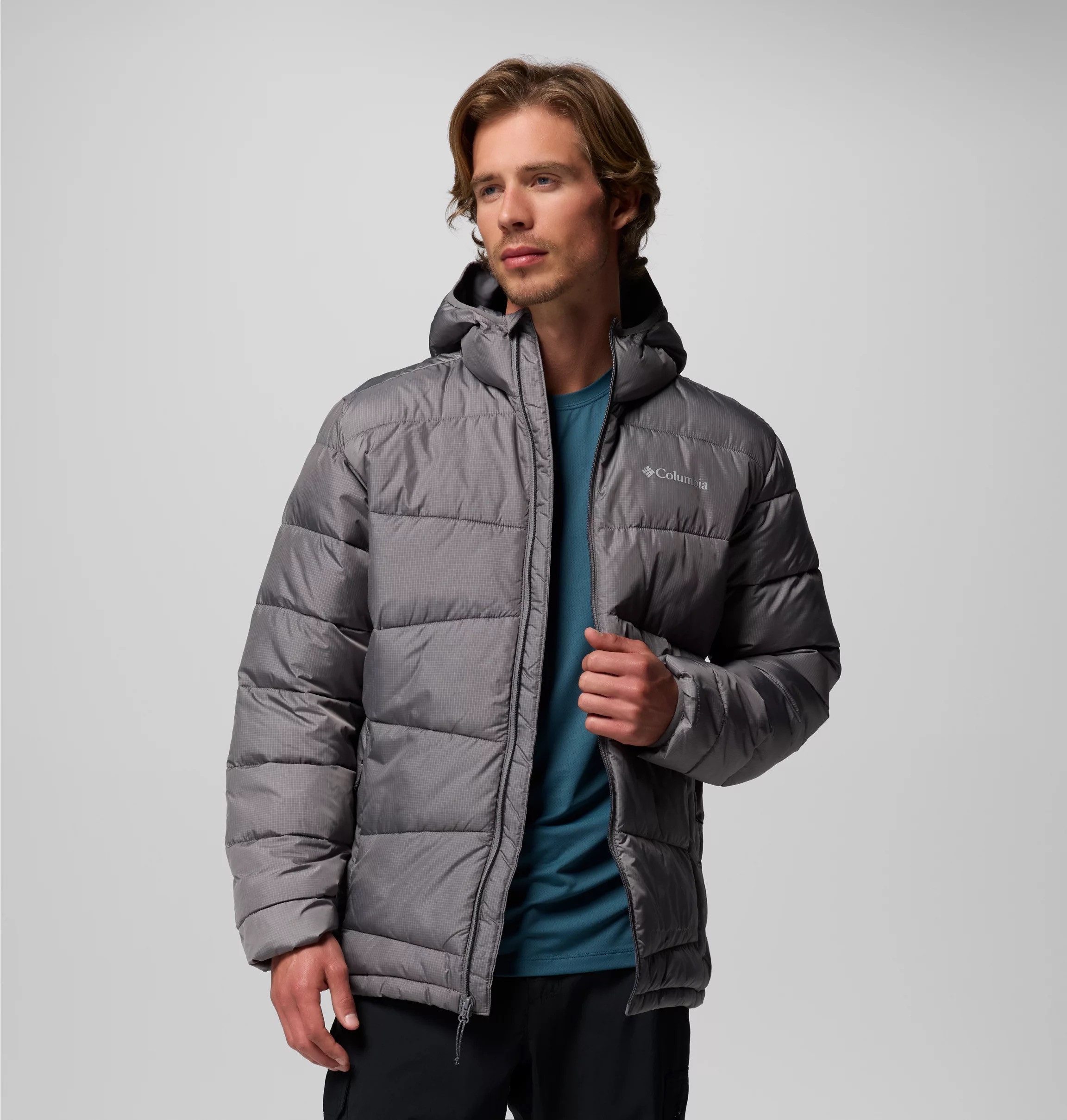 Columbia Winterjacke Fivemile Butte II Hooded Jacket mit wasserabweisendem und windabweisendem Obermaterial