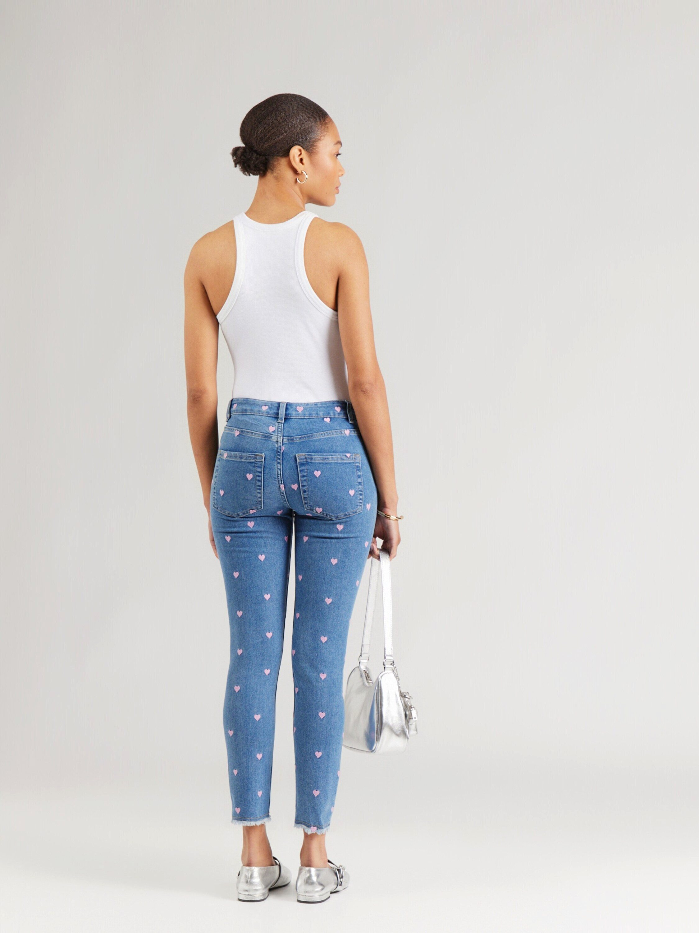 ONLY 7/8-Jeans ONLHUSH (1-tlg) Stickerei