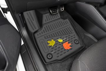 LEMENT Auto-Fußmatten Passgenaue 3D für Land Rover Discovery Sport, 2014-2024, 4 TLG., für Land Rover Discovery Sport PkW, Passform