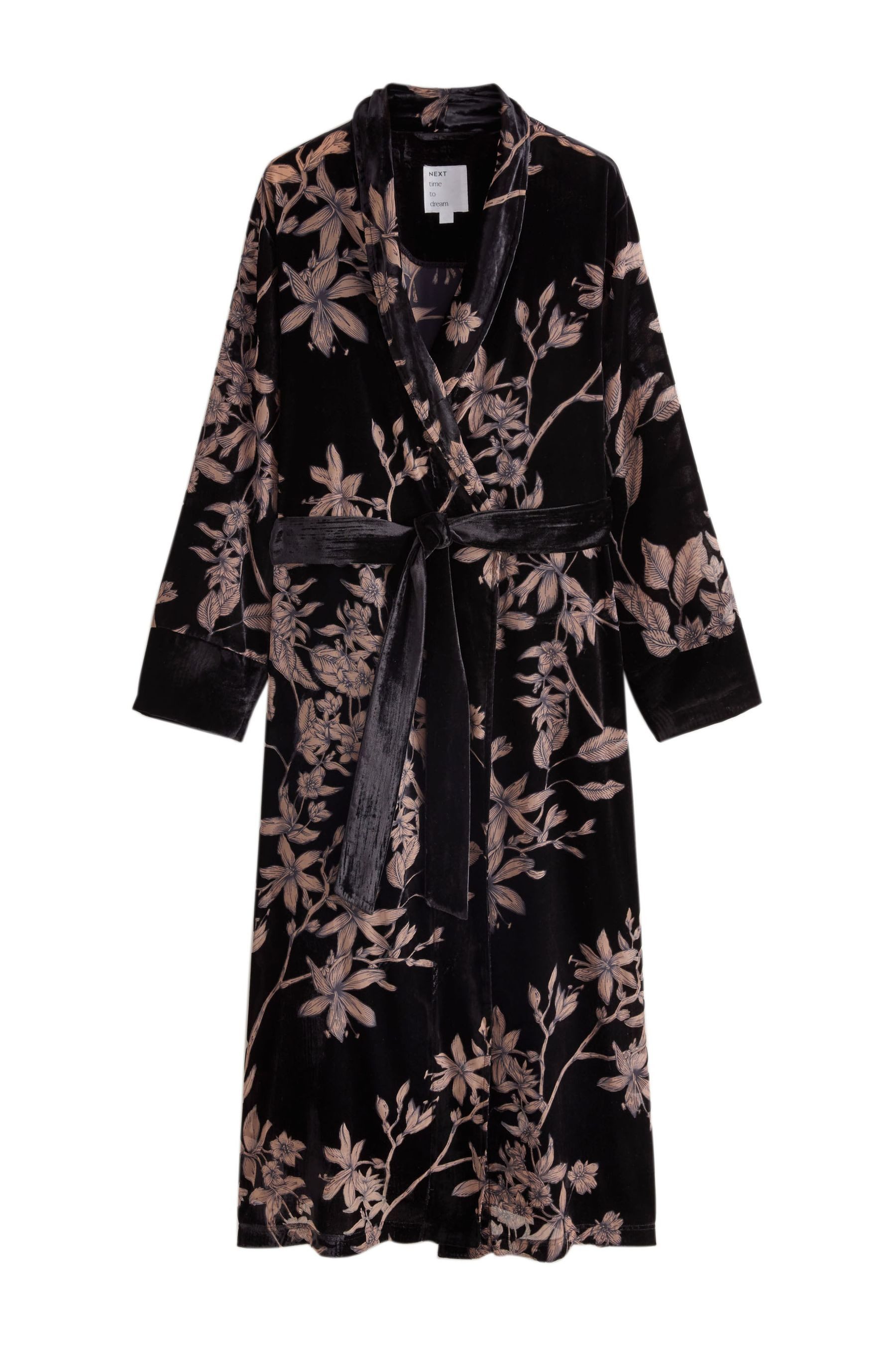 Next Damenbademantel Samtbademantel, Viskose, Polyamid günstig online kaufen