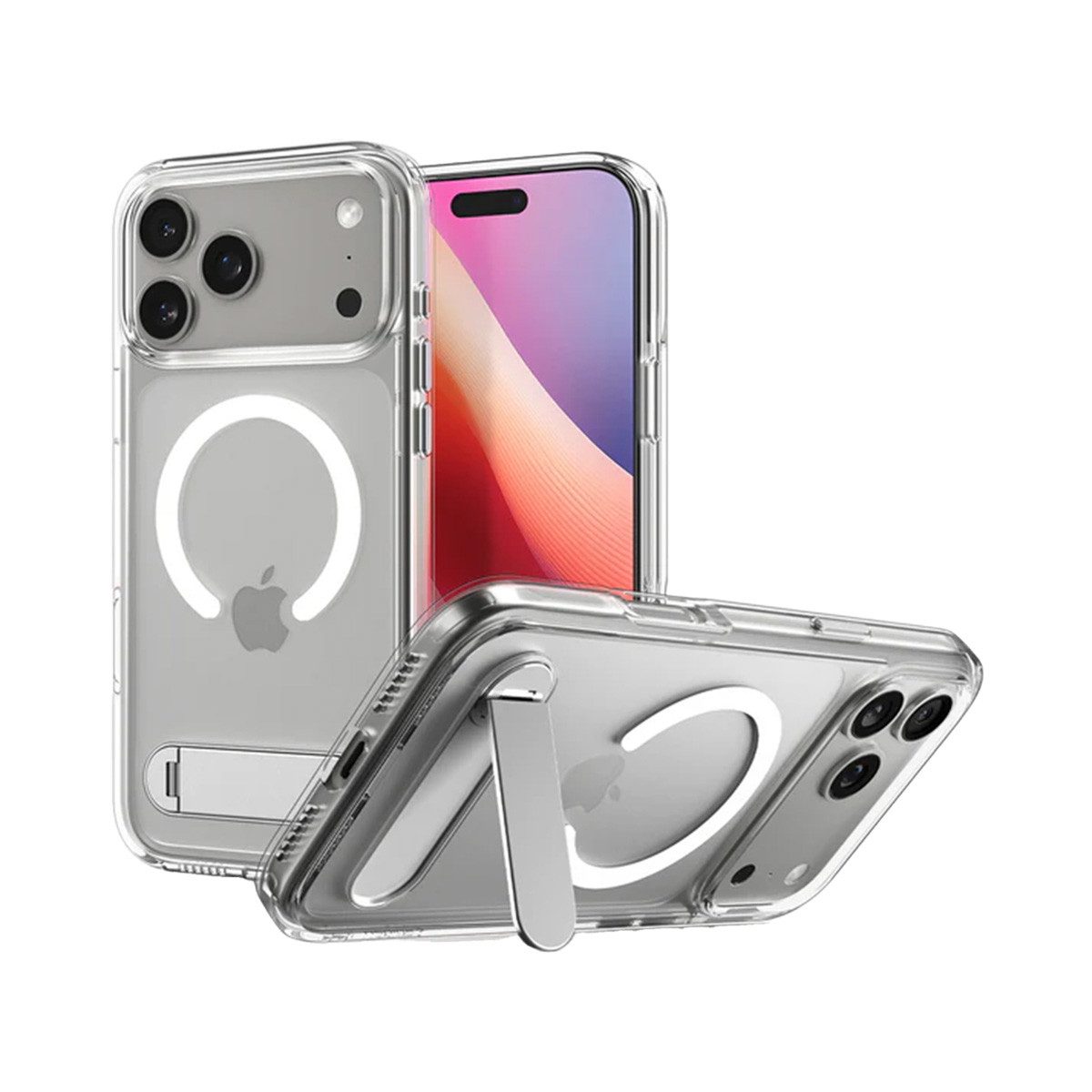 Spigen Backcover Spigen Ultra Hybrid S MagSafe Back Cover Apple iPhone 17 Pro - Clear