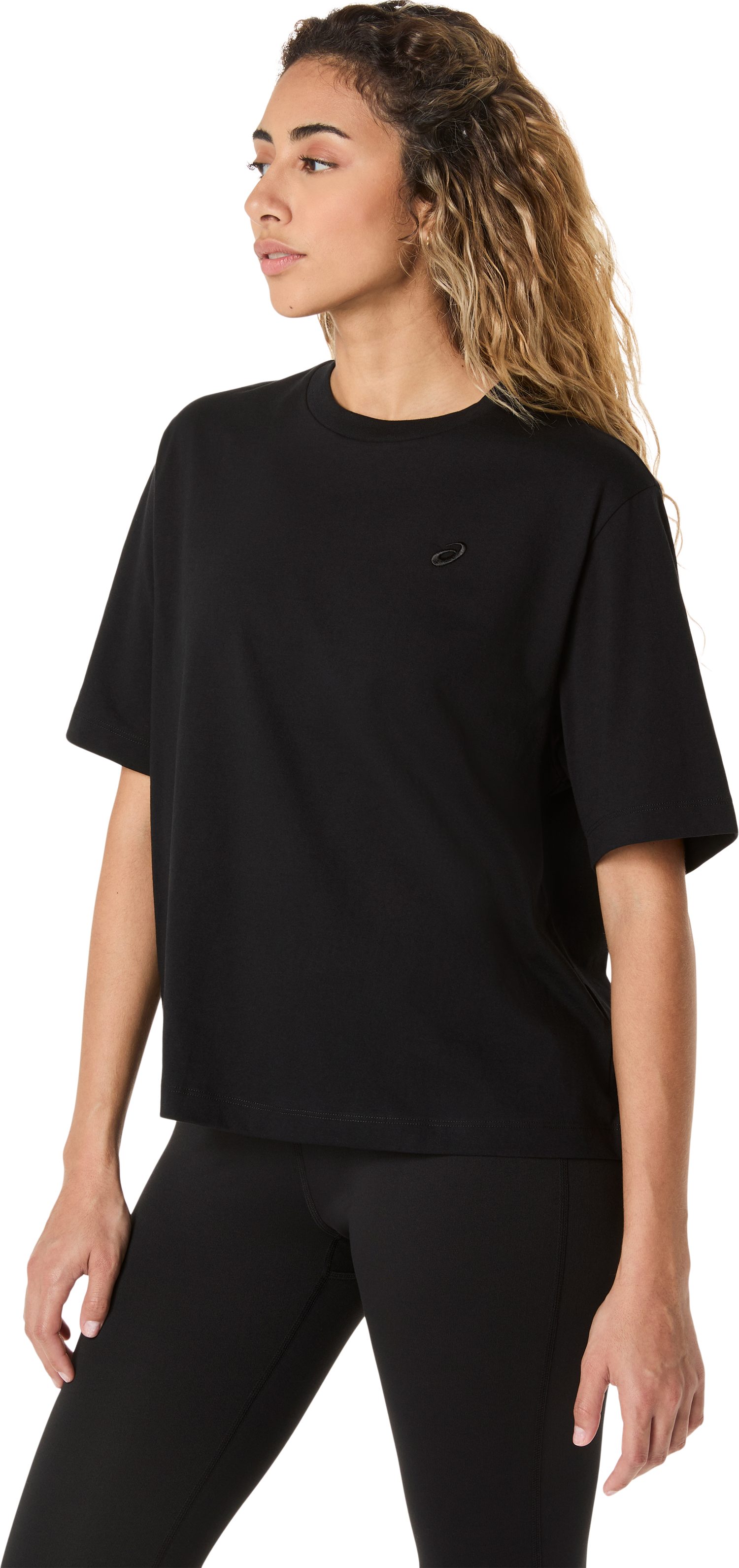 Asics Trainingsshirt ASICS SPIRAL EMBROIDERY RELAXED TEE lockere Passform, günstig online kaufen