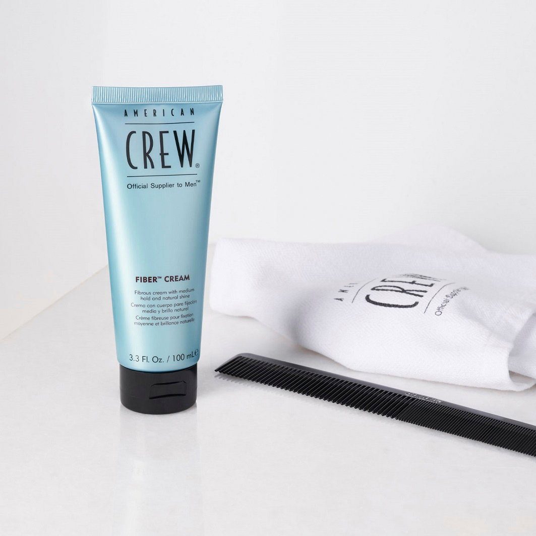 American Crew Styling-Creme FIBER CREAM, mittlerer Halt, für mittellanges bis längeres Haar geeignet
